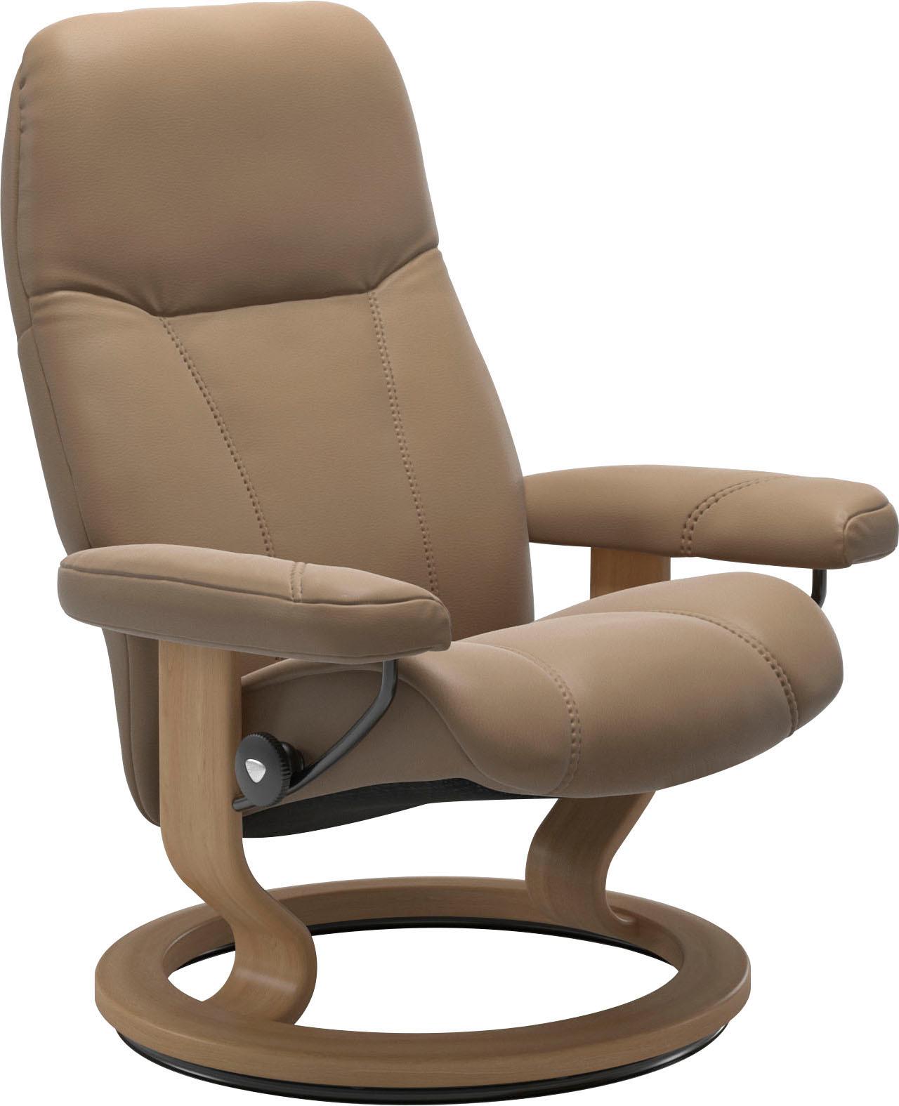 Stressless Relaxsessel "Consul" mit Classic Base, Größe S, Gestell Eiche