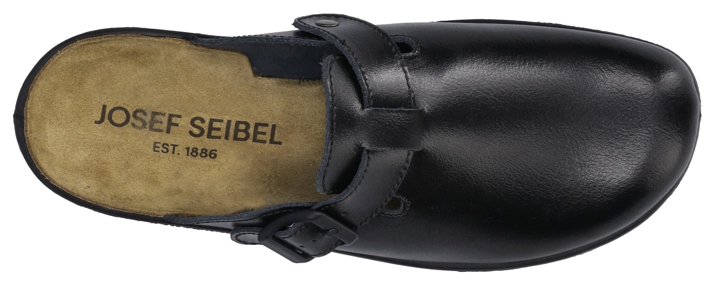 Josef Seibel Pantoffel »Metz 240«, Clog, Flats, Hausschuh, Komfortschuh in Schuhweite H
