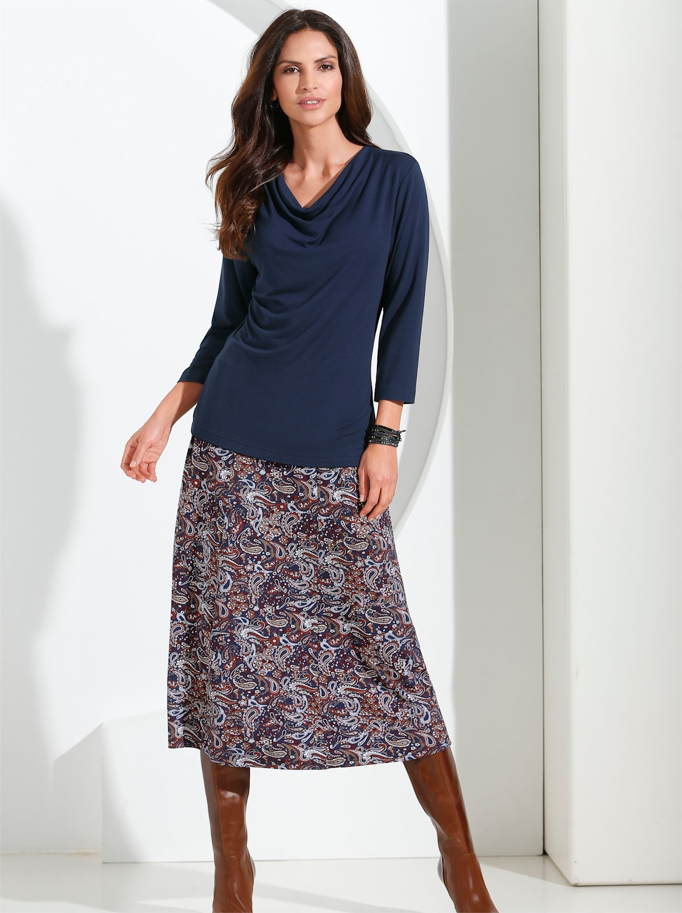Inspirationen Wasserfallshirt "Shirt" 1 Stk.