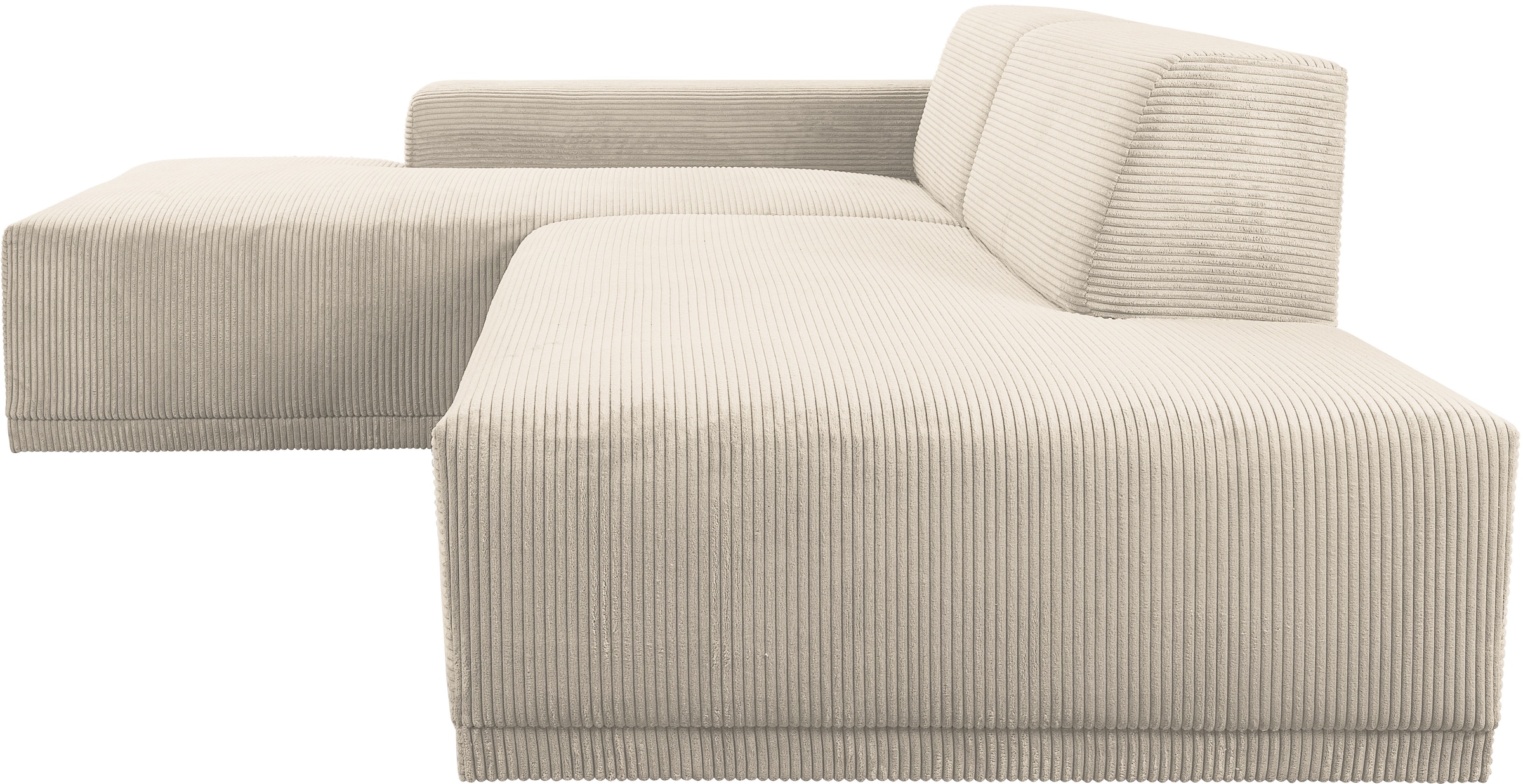 WERK2 Ecksofa »Apollo puristisches Design, Japandi Design, Cord, viel Platz, bequem« Cord, L-Form