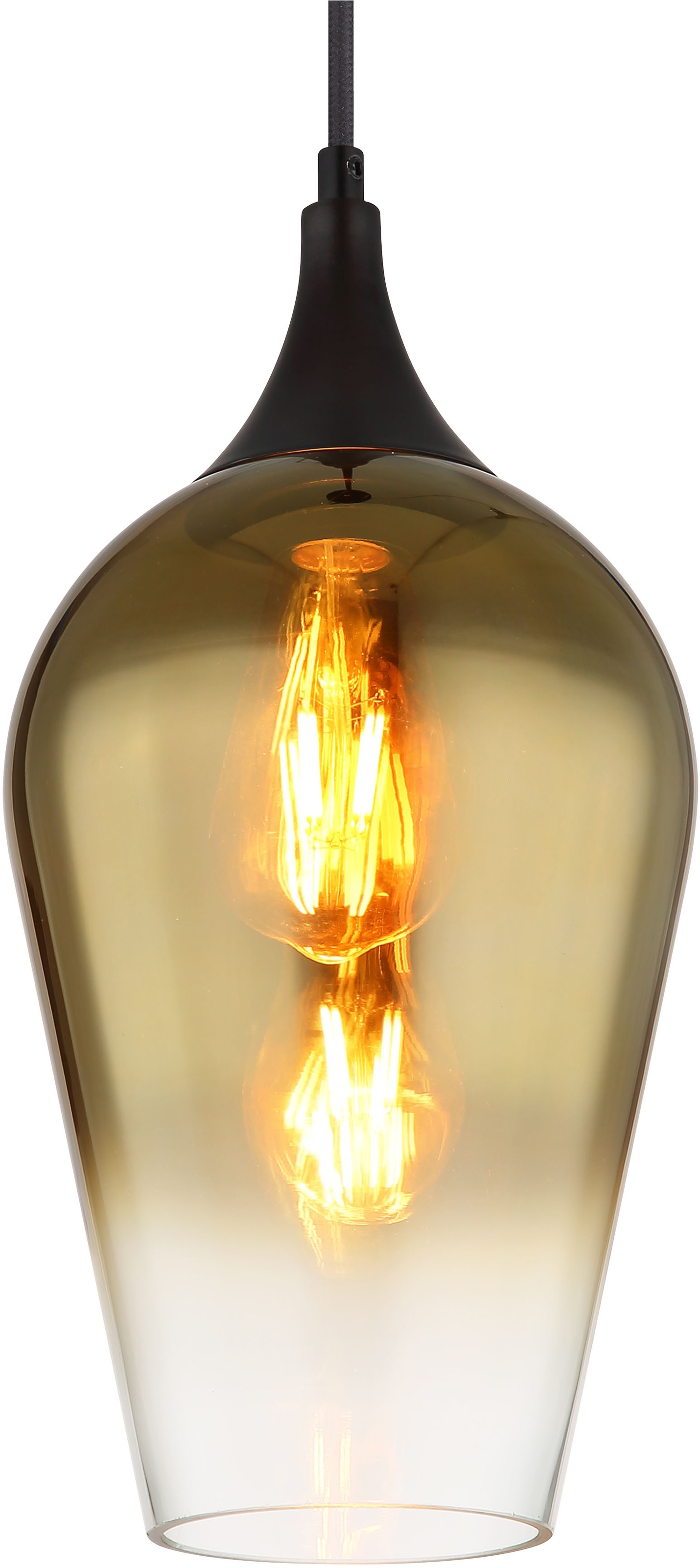 GLOBO LIGHTING Hängeleuchte »LAVUS« E27 1 Stk. Hängelampe/Pendelleuchte/Höhe kürzbar/Esstisch/Wohnzimmer