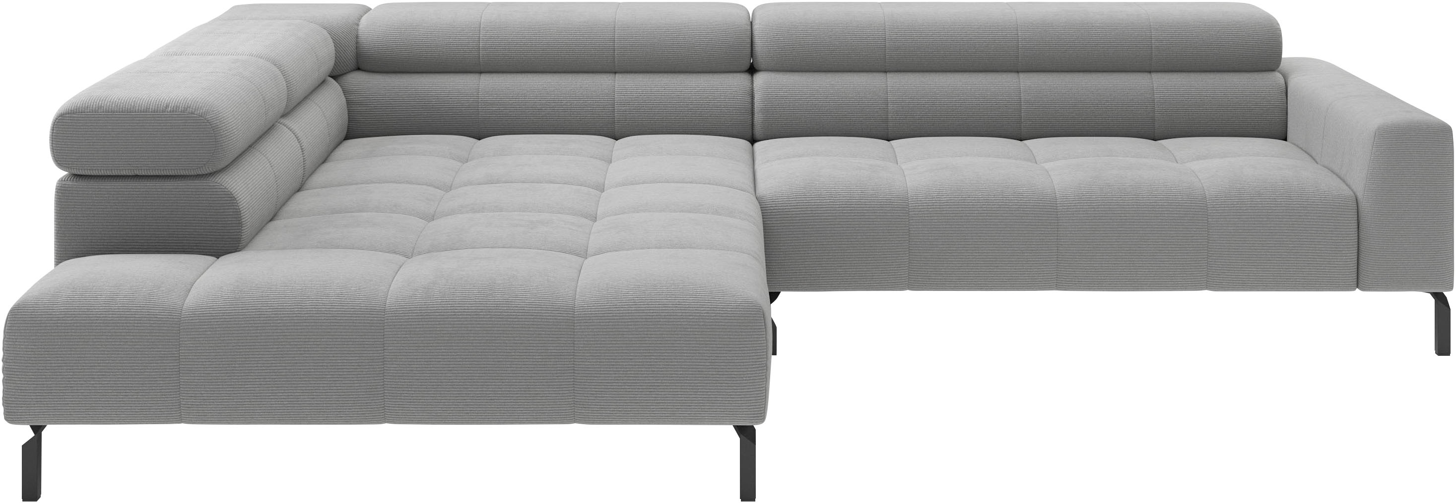 Home affaire Ecksofa "Claya, 311 cm breit, L-Form, inkl. Kopfteilverstellung" wahlweise elektrischer Sitzvorzug