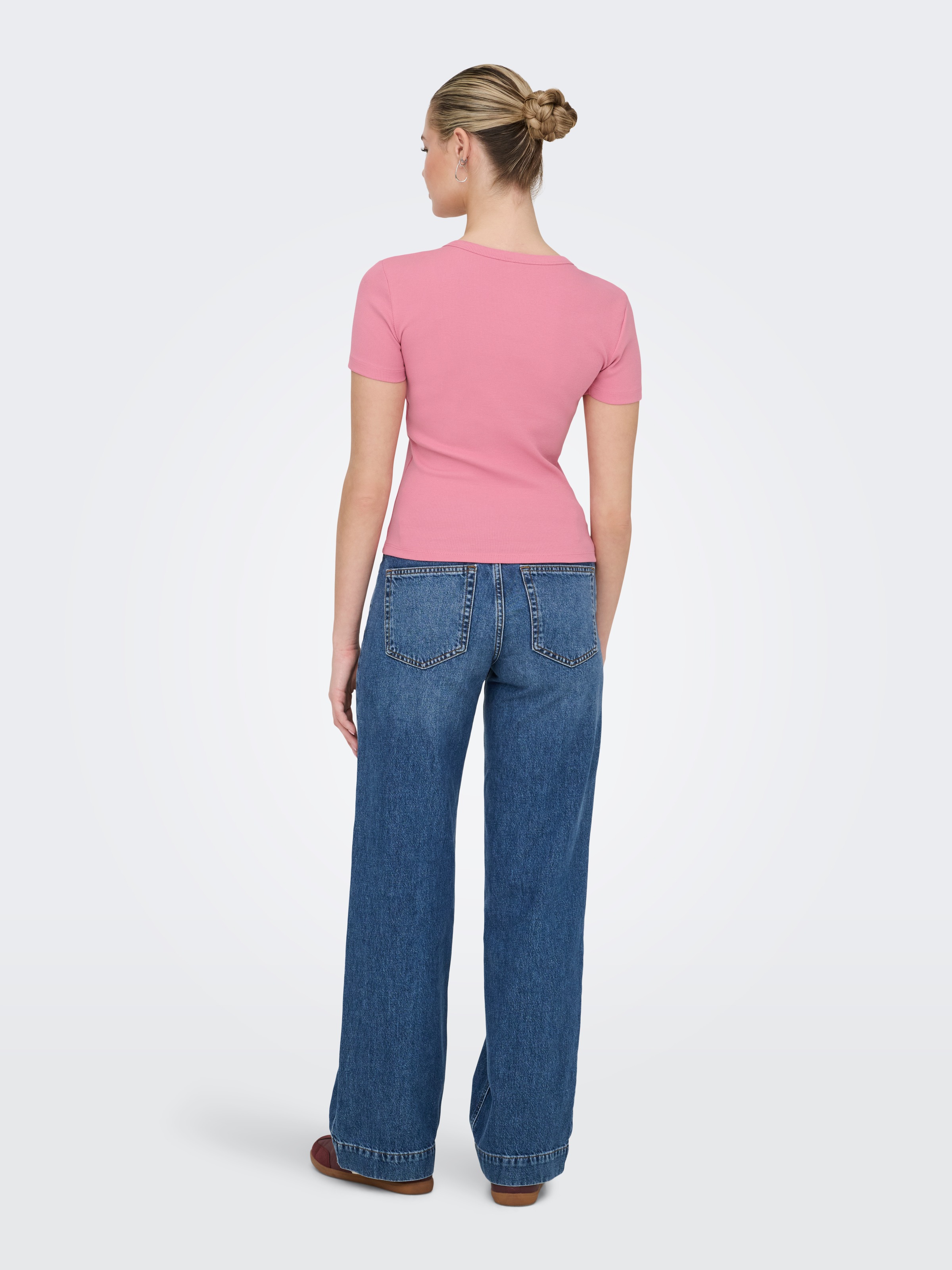 ONLY Kurzarmshirt »ONLVAL LIFE S/S O-NECK TOP JRS«