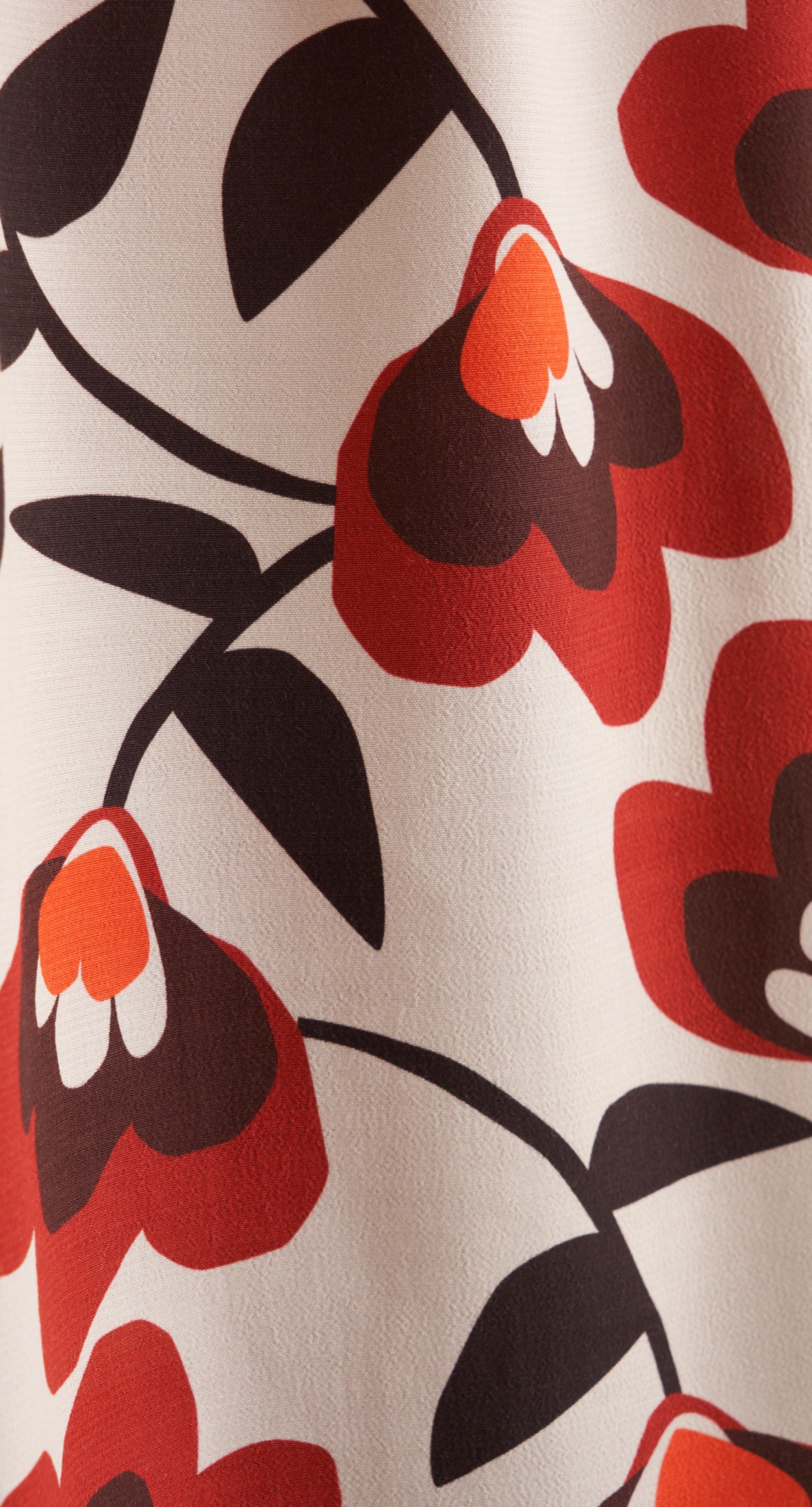 seidensticker Hemdbluse »Schwarze Rose«, Langarm Kragen Druck