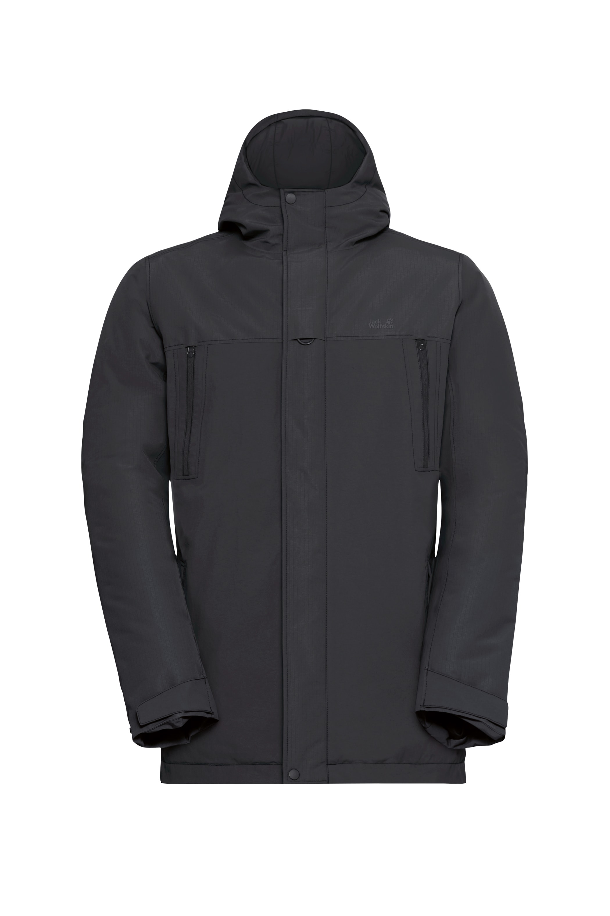 Jack Wolfskin Winterjacke »GLACIER SHIELD JKT M« mit Kapuze für Wandern und Trekking, atmungsaktives Gewebe, mit fünf Taschen