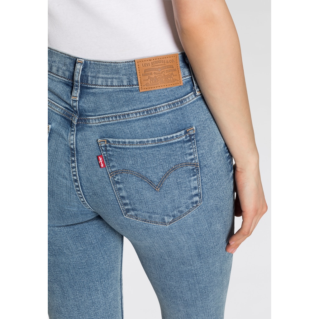 Levi's® Skinny-fit-Jeans »720 High Rise«, High Waist mit offenem Saum