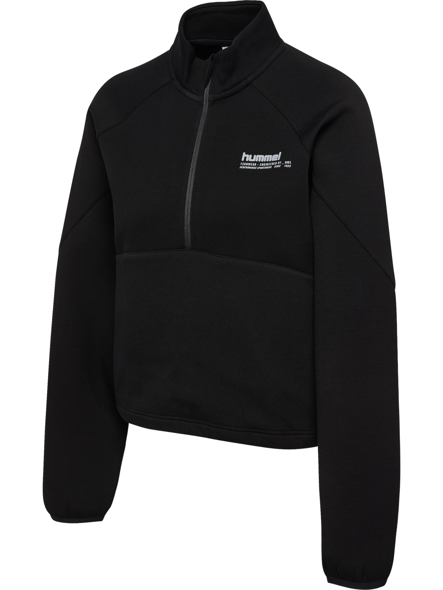 hummel Sweater »HMLTECH FLEECE WOMEN BOXY HALF ZIP«, (1 tlg.)