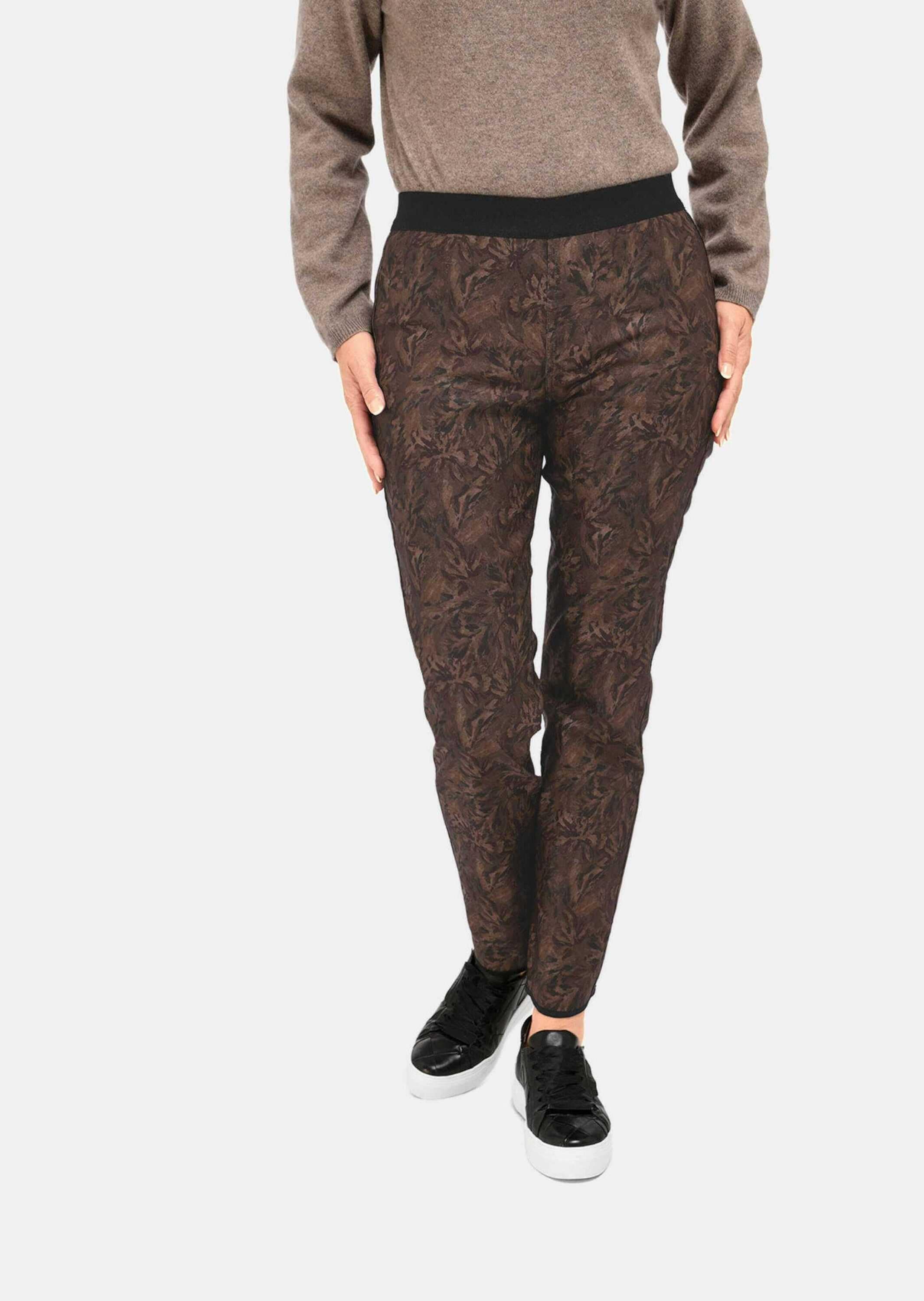 GOLDNER Chinos »Wendedruckhose Louisa Wendedruckhose Louisa«
