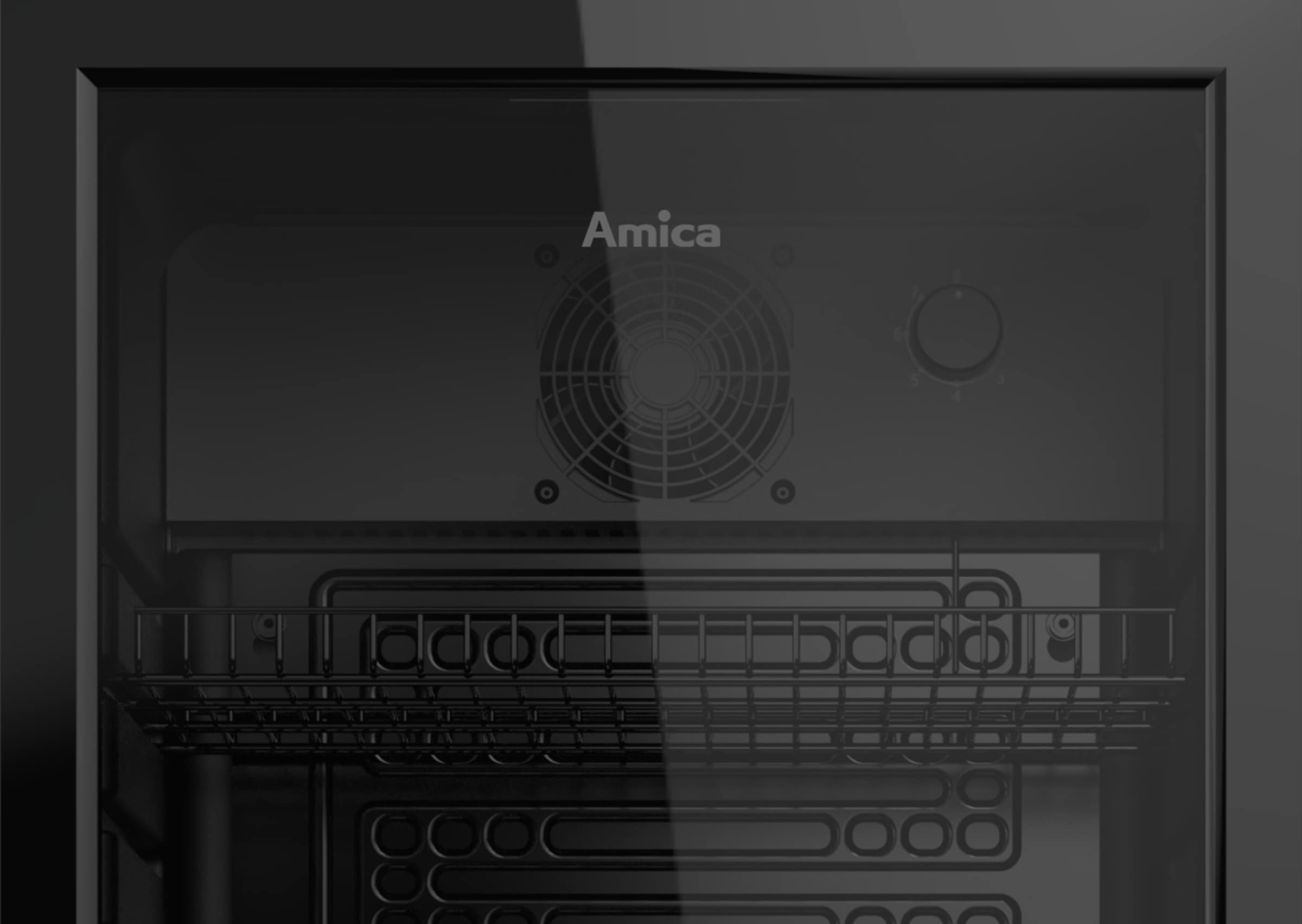 Amica Getränkekühlschrank »FK 344 150 S« 141 cm hoch 55 cm breit perfekte Kühlung dank professioneller Ausstattung