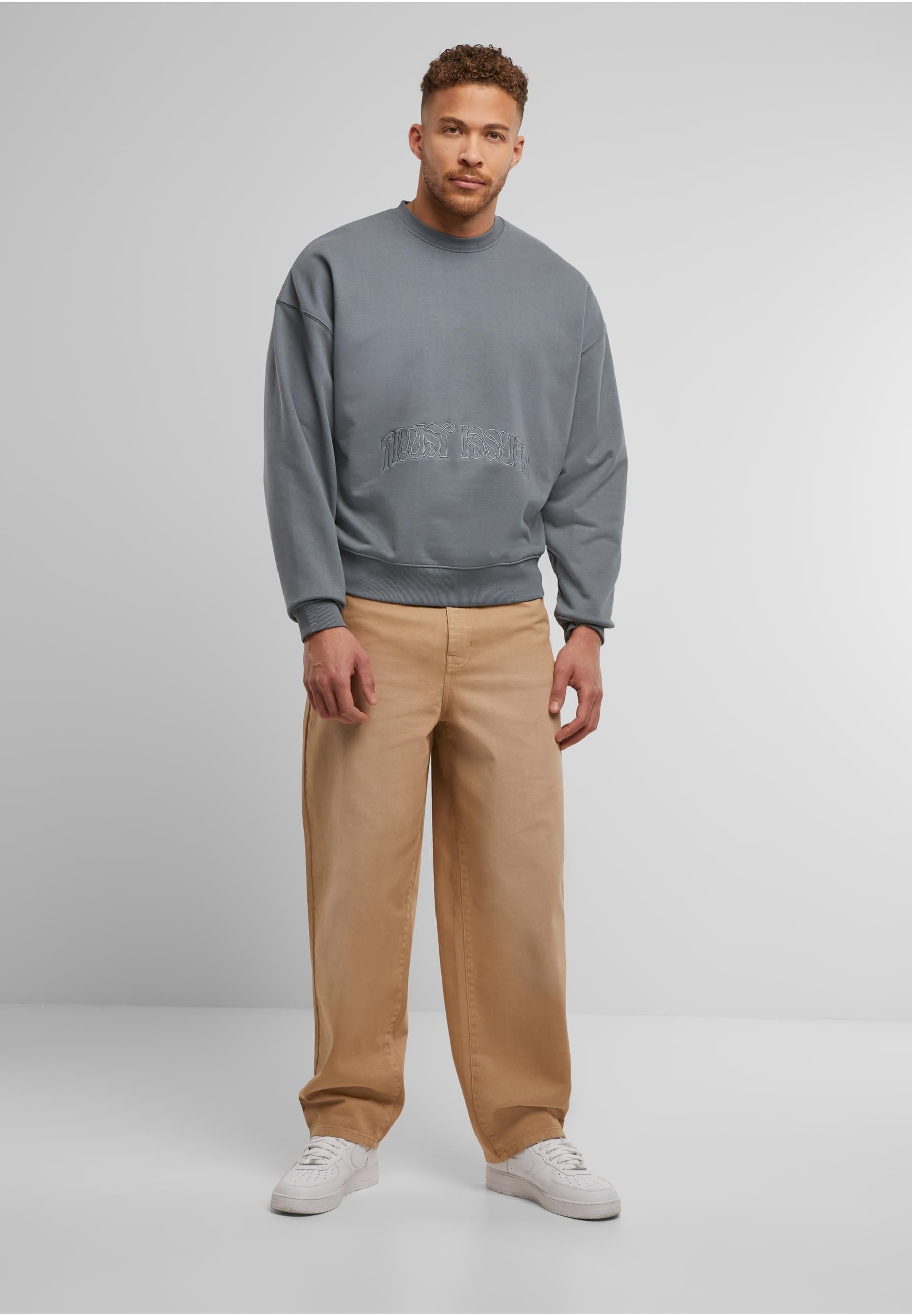 DEF Rundhalspullover »DEF DEF Trust Issues Pullover« 1 Stk.