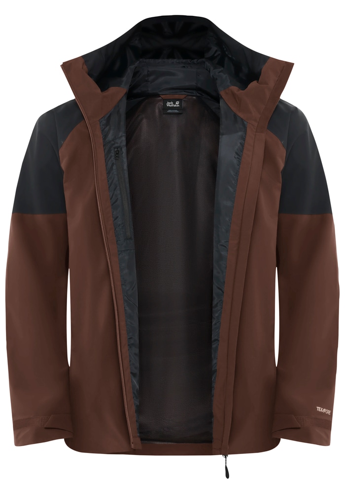 Jack Wolfskin Funktionsjacke »EAGLE PEAK 2L JKT M«, mit Kapuze