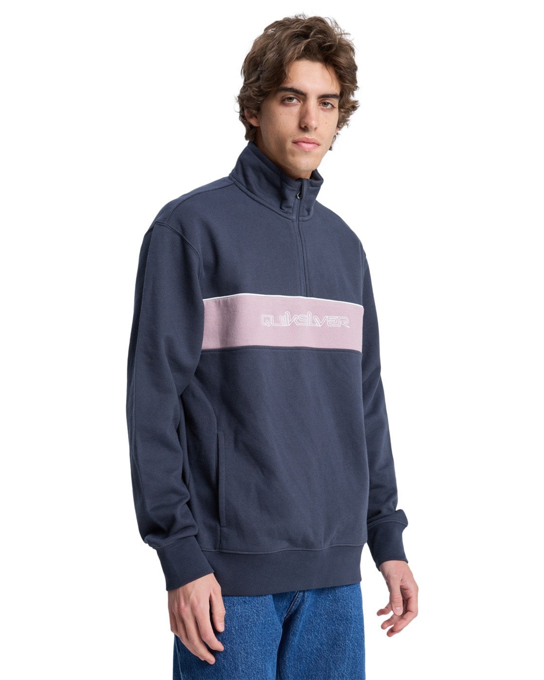 Quiksilver Fleecepullover "1/4 Zip" günstig online kaufen