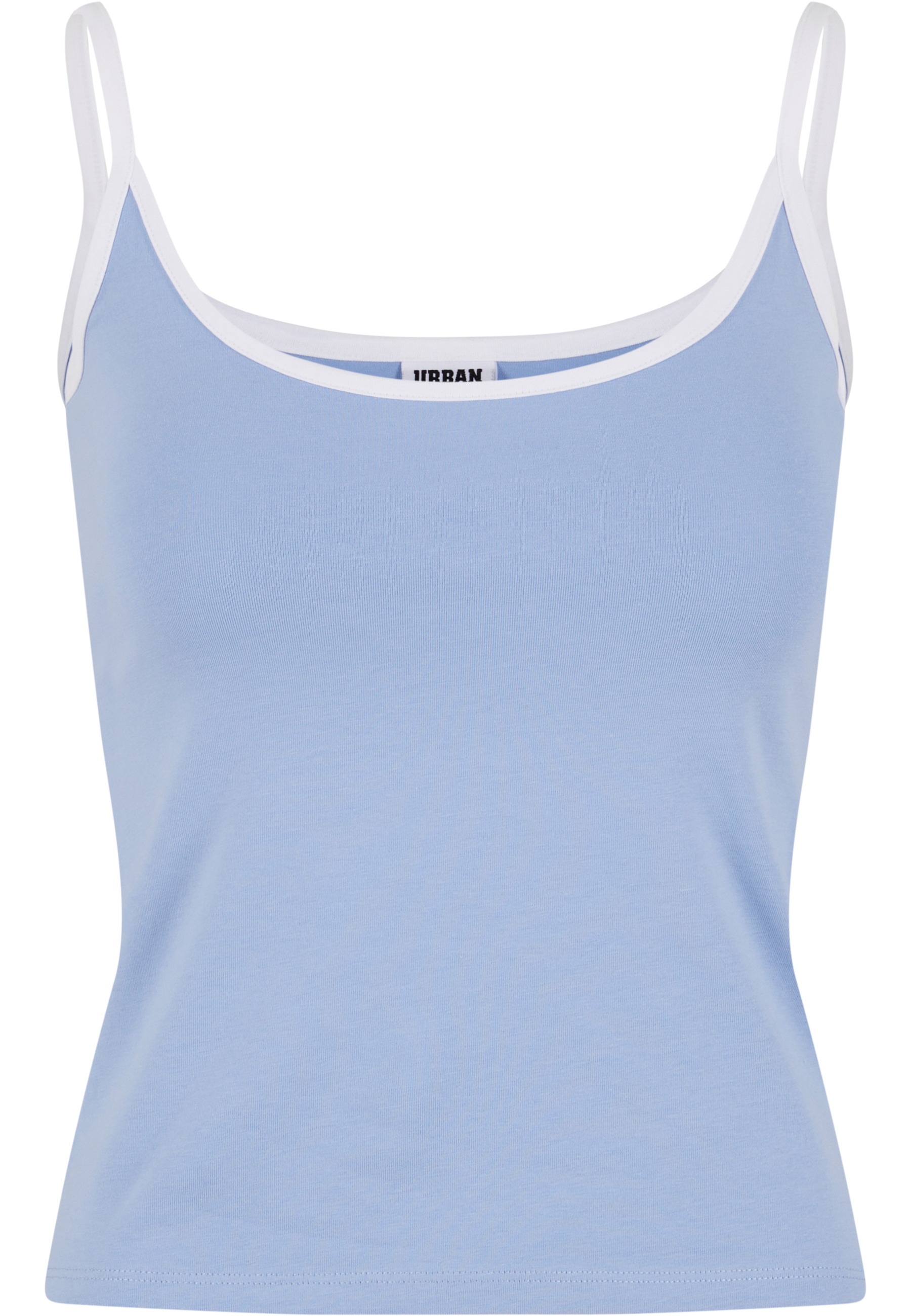 URBAN CLASSICS Tanktop "Urban Classics Ladies Contrast Basic Top 2-Pack" günstig online kaufen