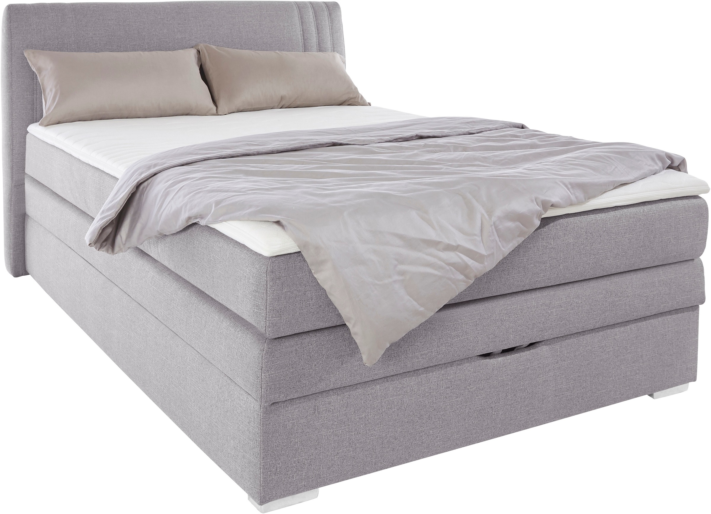 Jockenhöfer Gruppe Boxspringbett Amira, mit Bettkasten und Topper