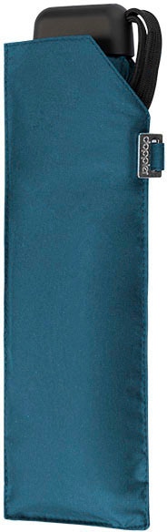 doppler® Taschenregenschirm »Carbonsteel Slim blue« kaufen BAUR ultra uni, | online