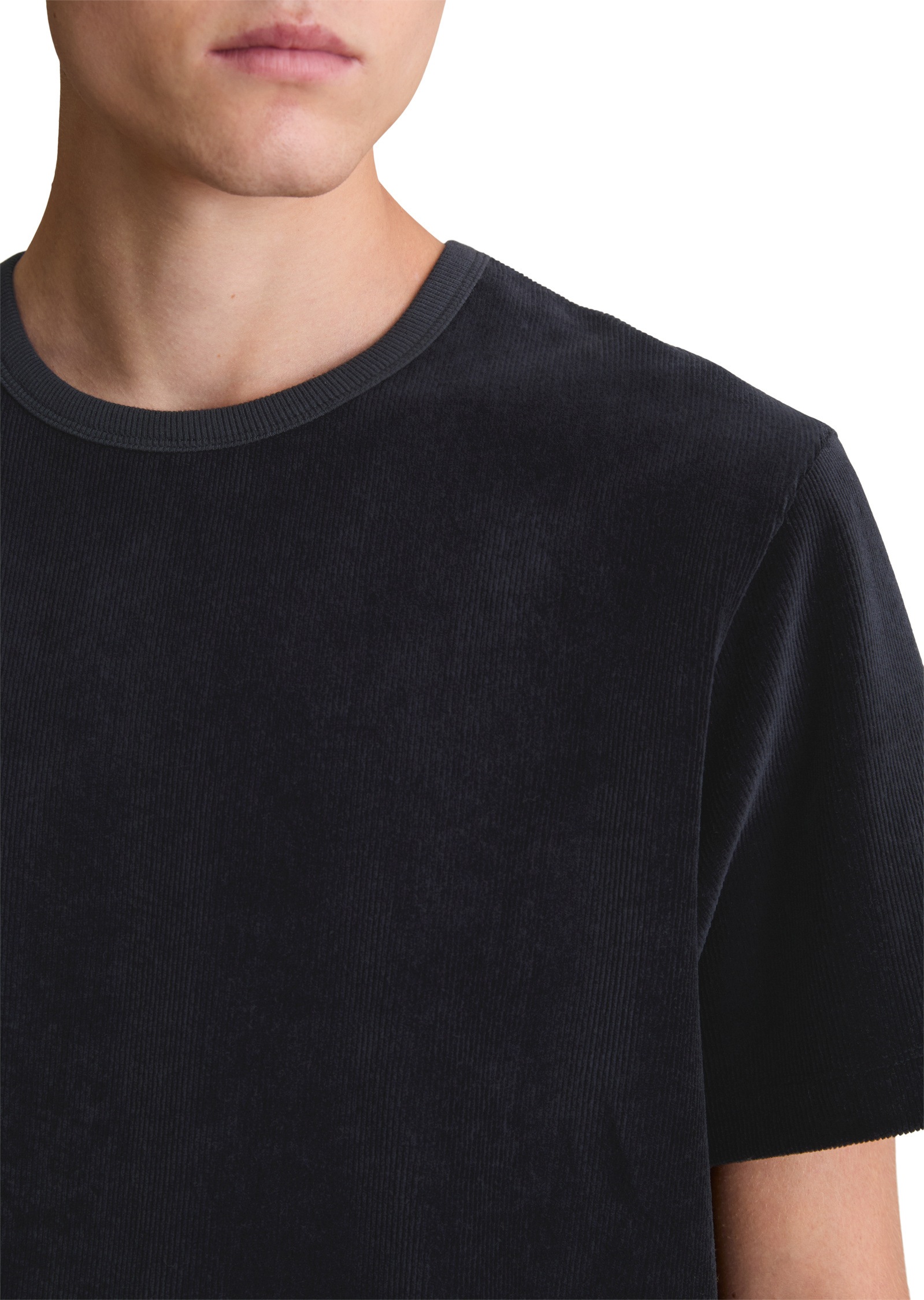 Marc O'Polo DENIM T-Shirt »aus softem Frottee-Cord«