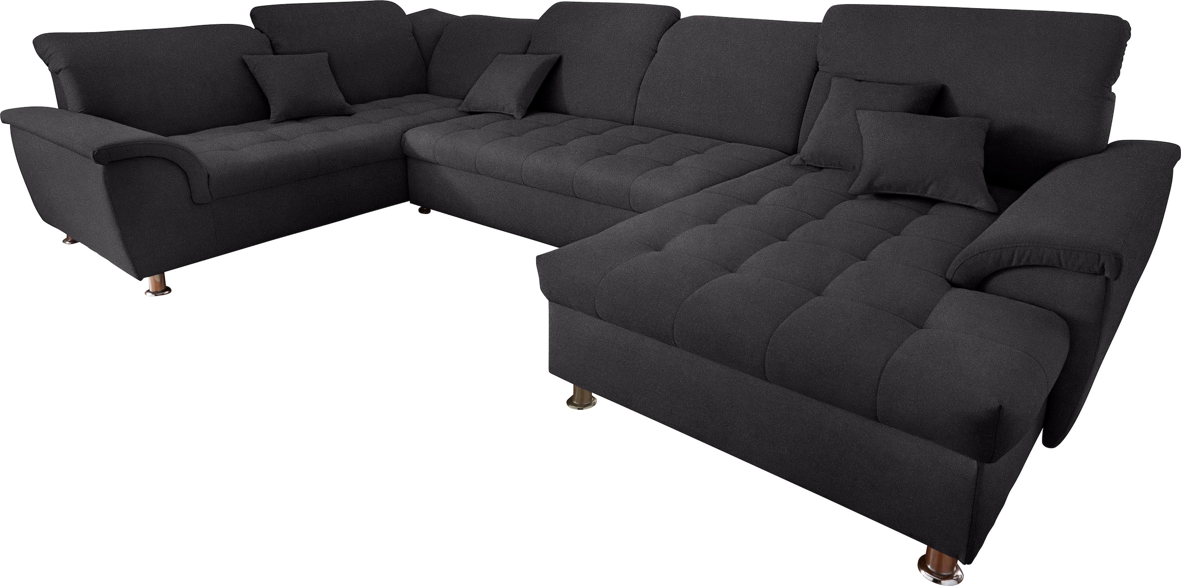 DOMO collection Wohnlandschaft "Franzi 140 kg/Sitz,wahlw. Kopfteilverstell. günstig online kaufen