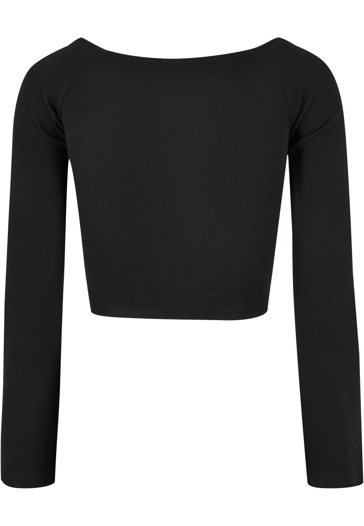 URBAN CLASSICS BAUR | für Rib Longsleeve«, »Damen (1 Ladies Short Langarmshirt Wide kaufen tlg.) V-Neck