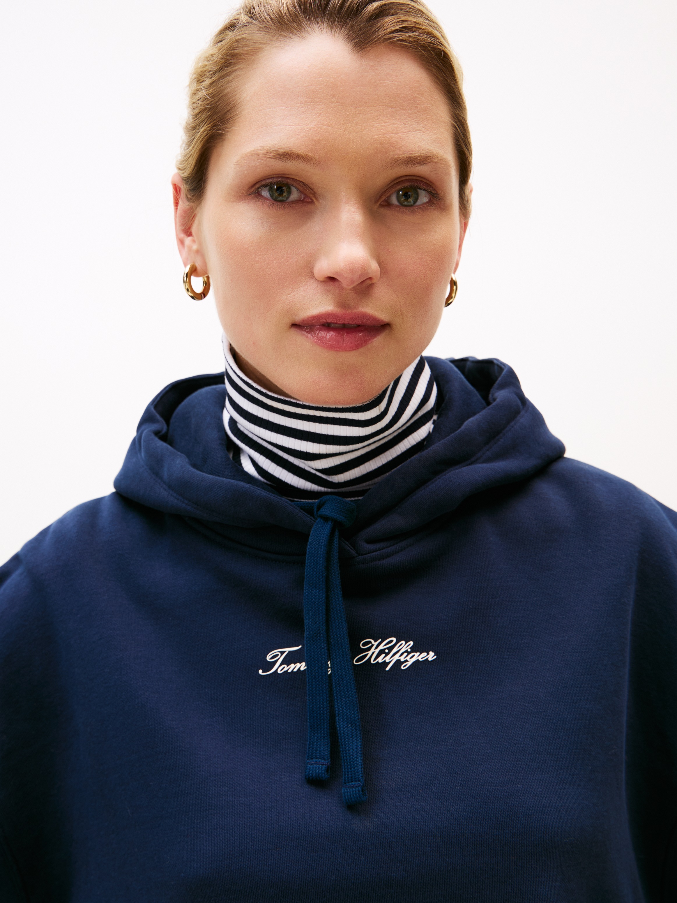 Tommy Hilfiger Kapuzensweatshirt "CLASSIC SCRIPT FLEECE HOODIE" günstig online kaufen