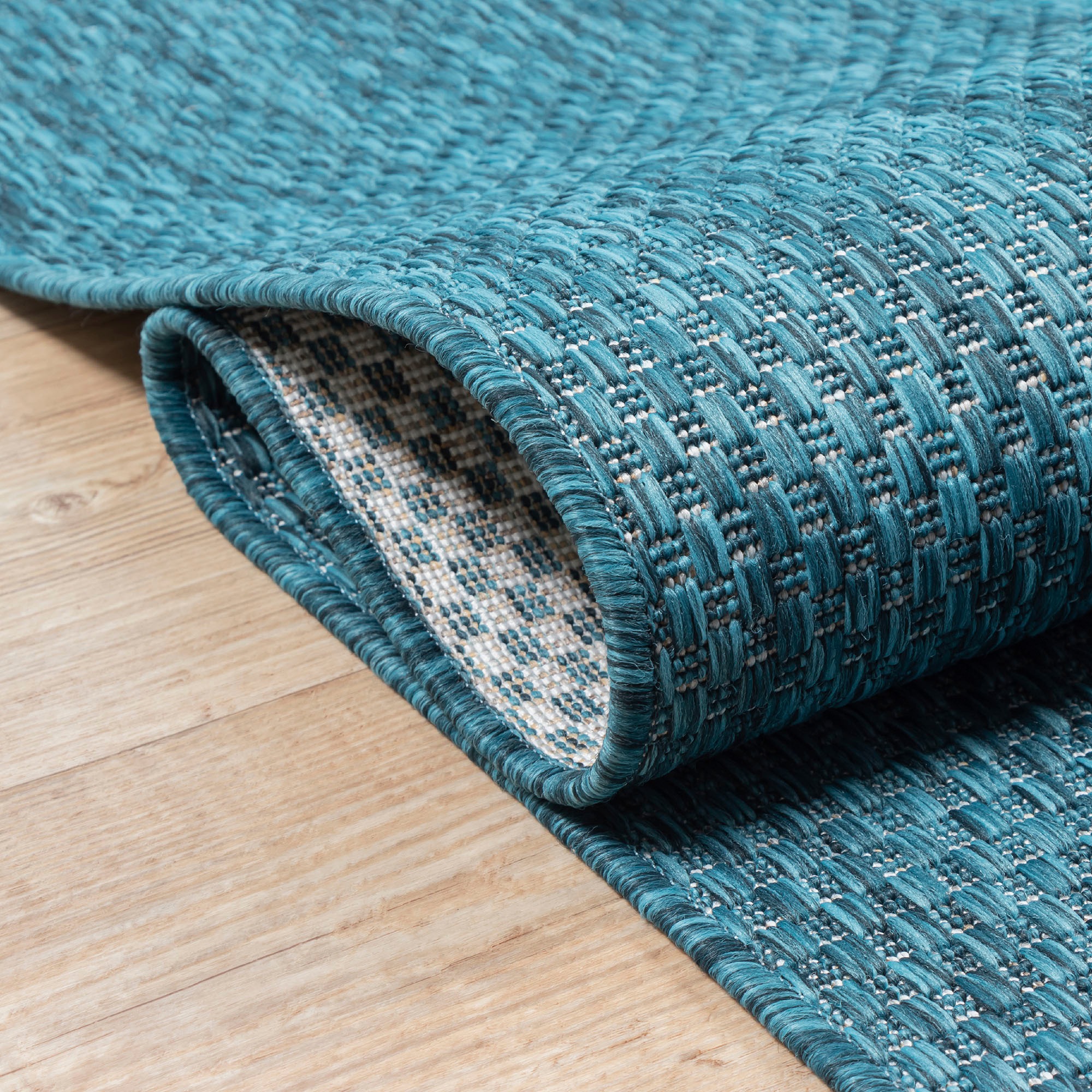 Sanat Teppich »Melissa 8000«, rechteckig, 10 mm Höhe, Kurzflor, In -und Outdoor geeignet, Außenbereich, Wohnzimmer