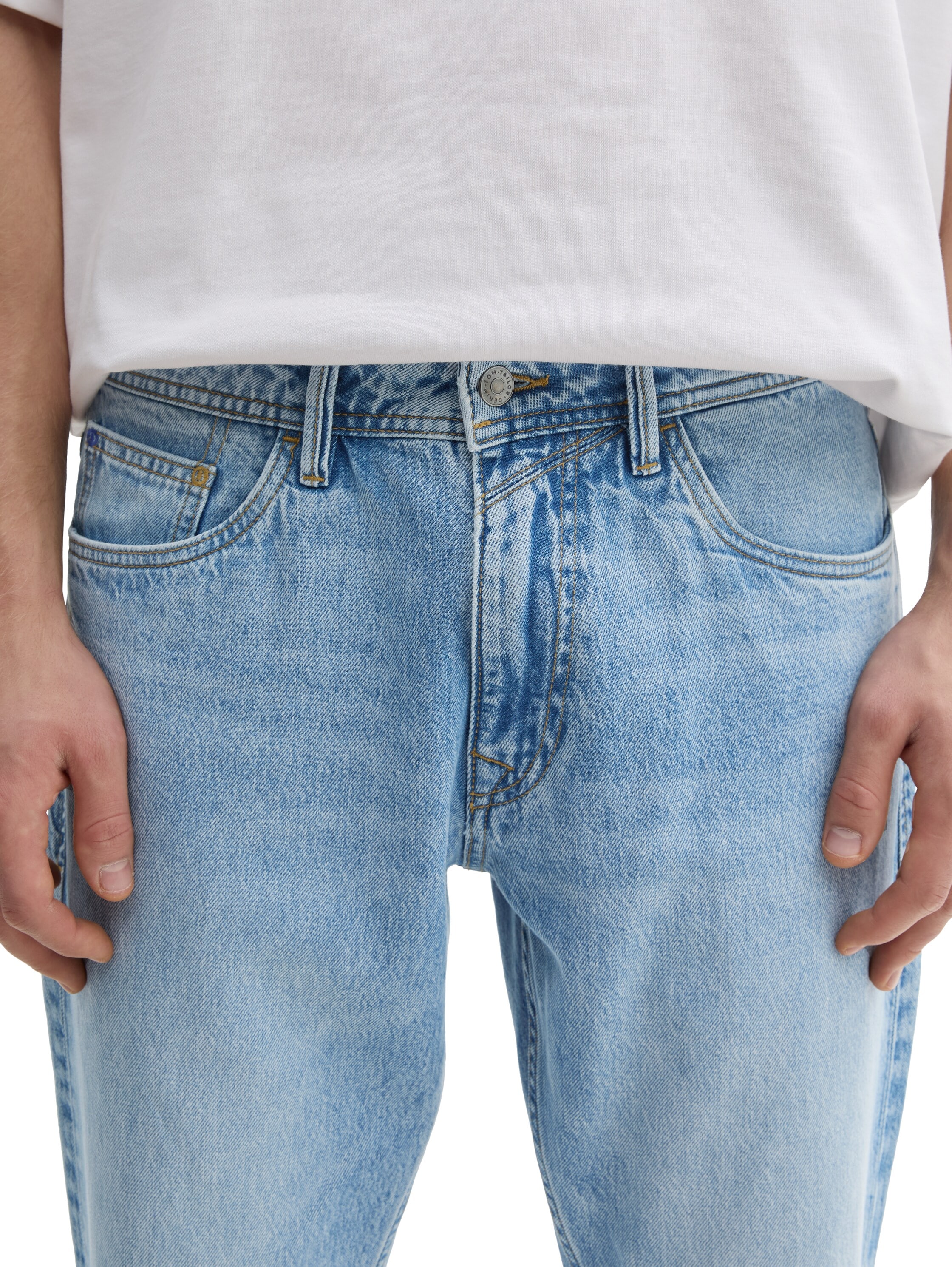 TOM TAILOR Denim 5-Pocket-Jeans, aus reiner Baumwolle