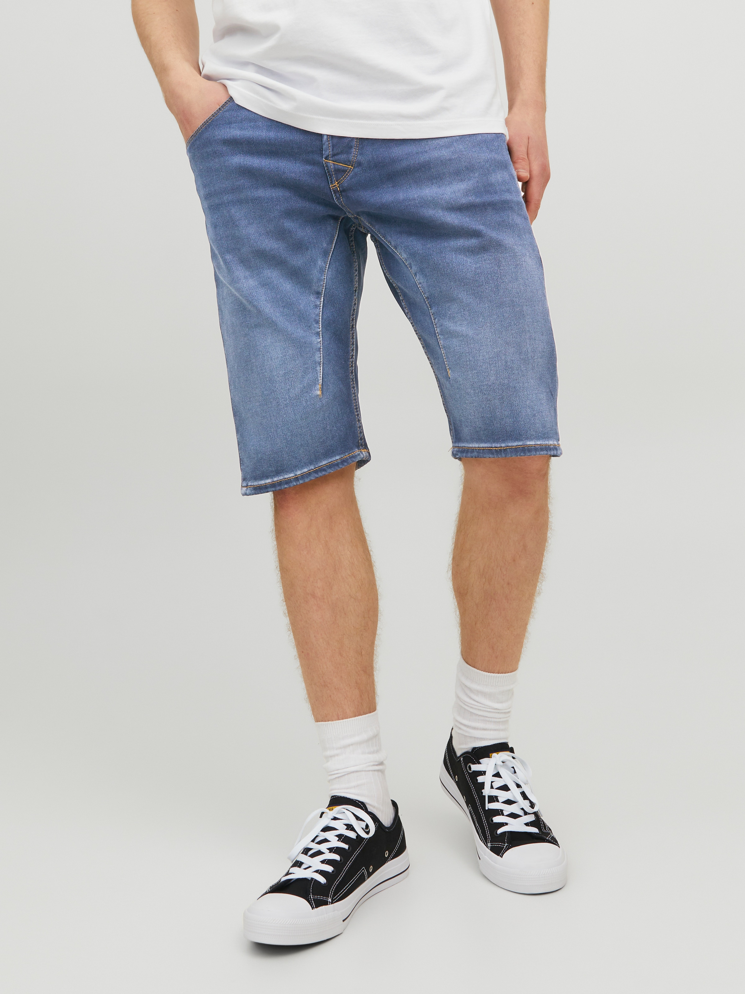 Jack & Jones Jeansshorts "JJISCALE JJLONG SHORTS GE 608 I.K SN" günstig online kaufen