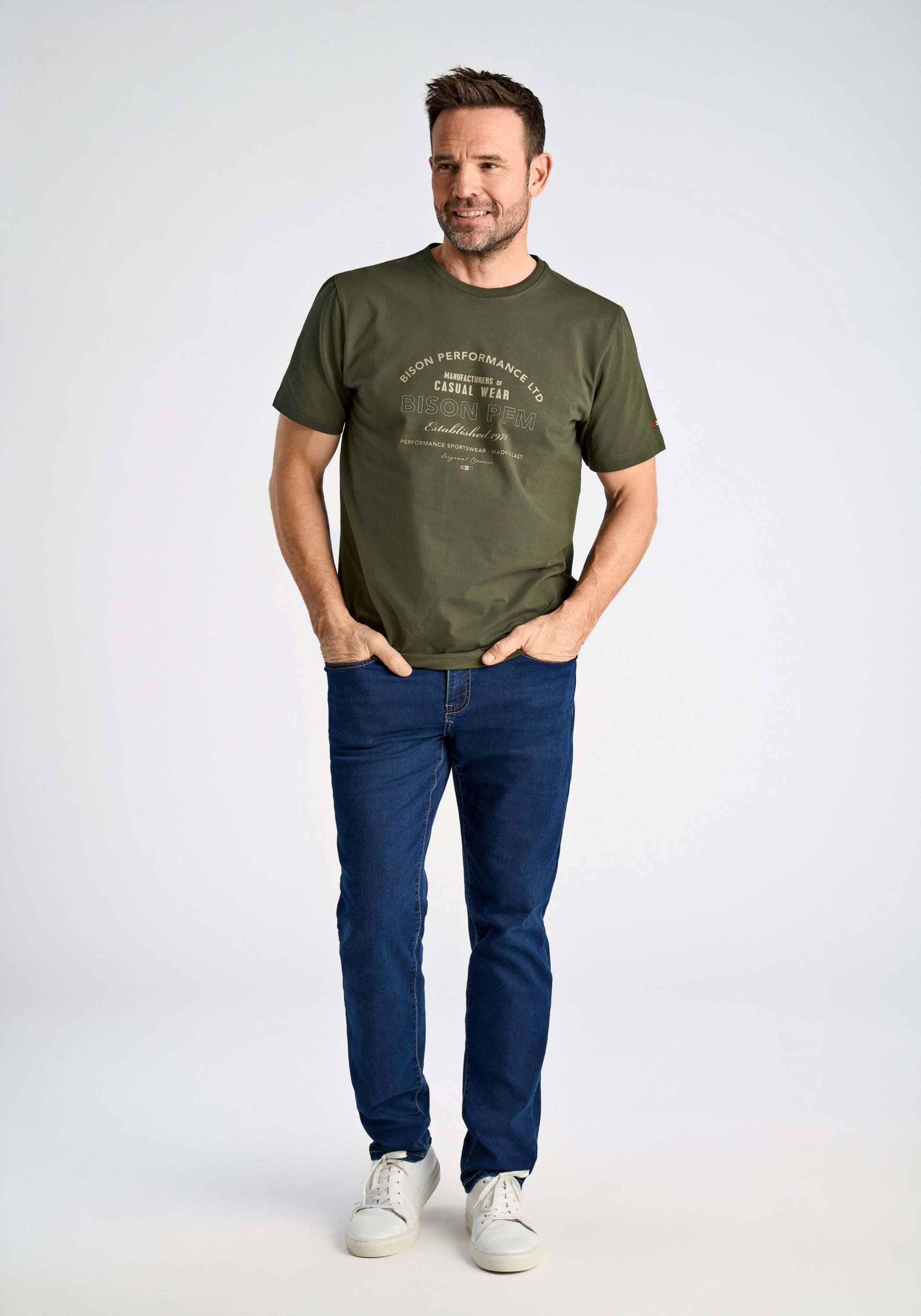 BISON T-Shirt »BISON T-shirt«