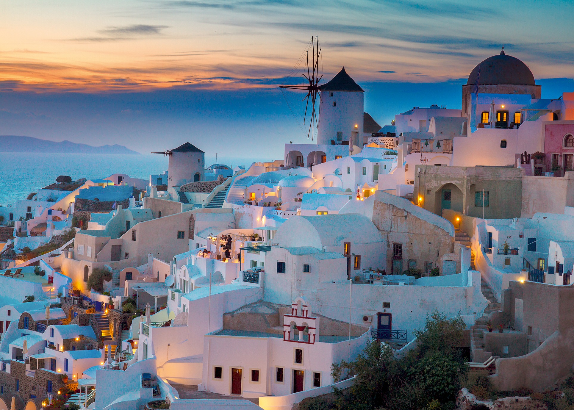 Ravensburger Puzzle »Abend über Santorini«, Made in Germany