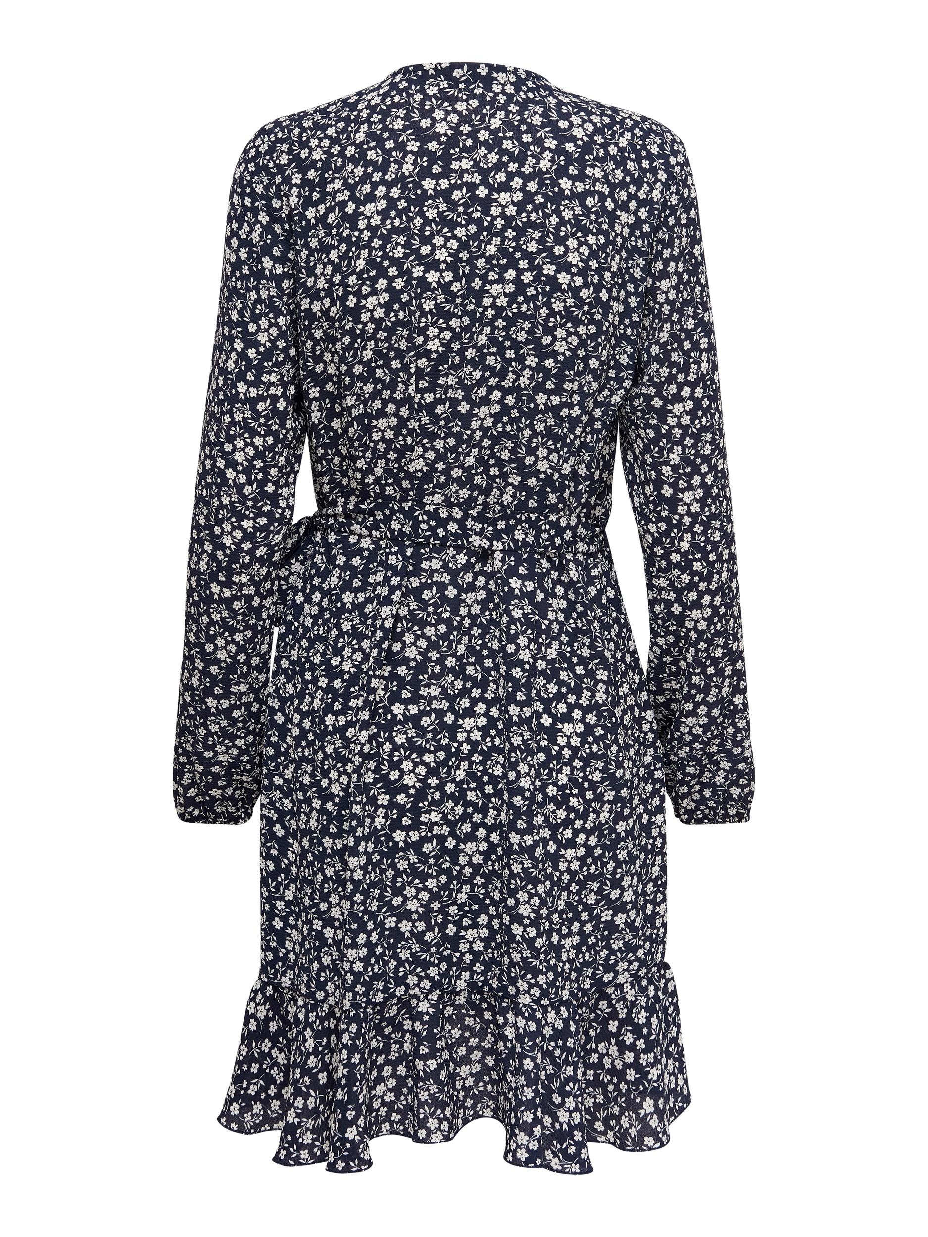 ONLY Wickelkleid "ONLMARA L/S WRAP SHORT DRESS NOOS" Sommerkleid günstig online kaufen