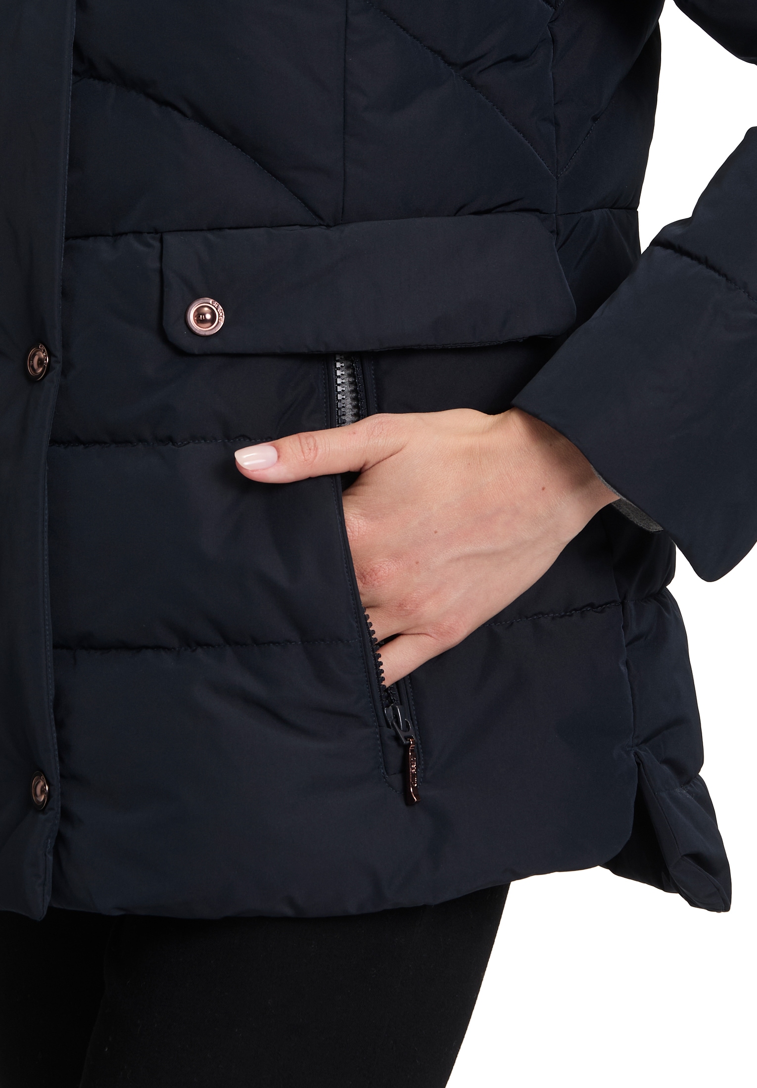 Gil Bret Steppjacke »Gil Bret Damen Steppjacke Kunstdaune«, mit Kapuze