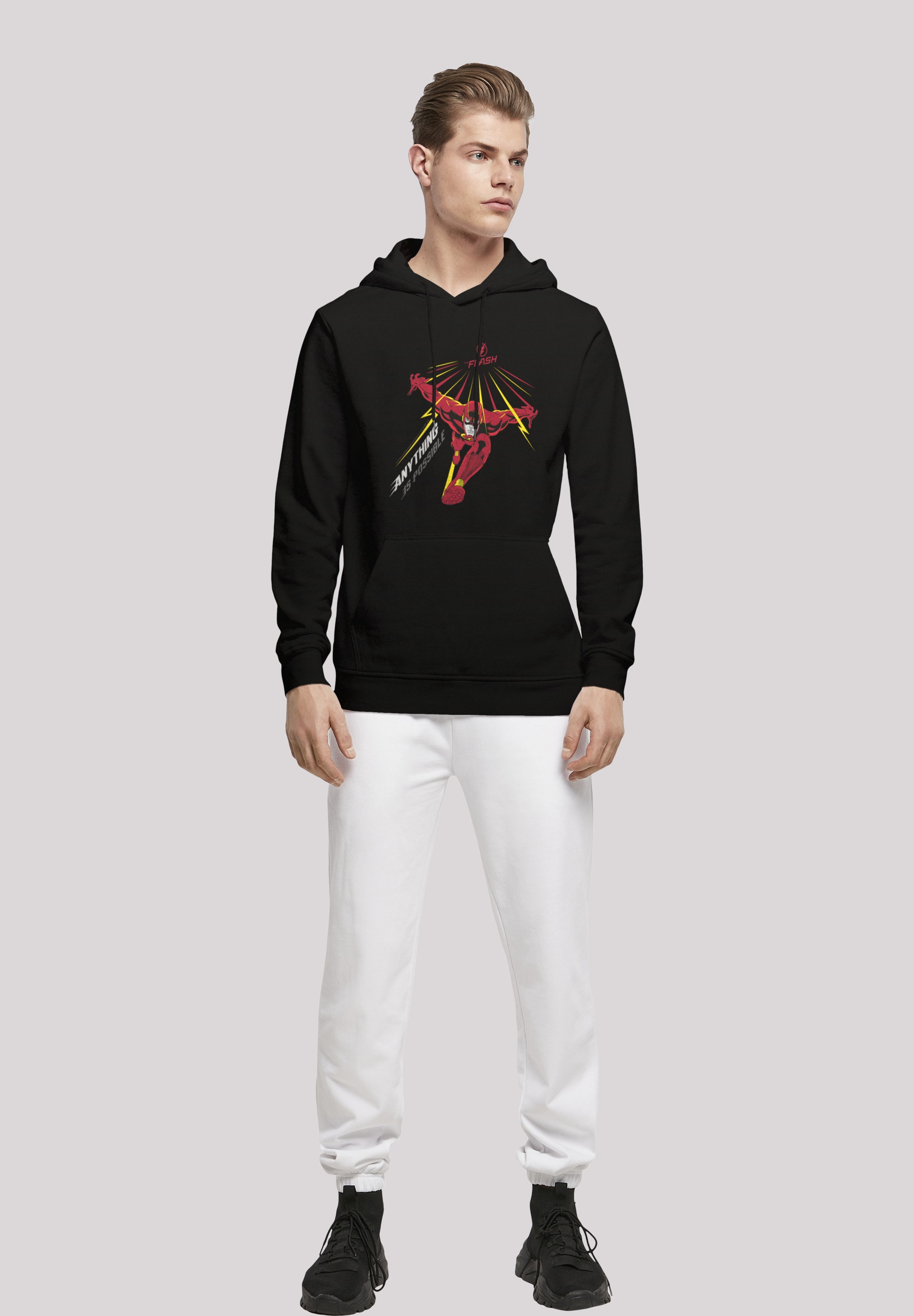 F4NT4STIC Kapuzenpullover »DC Comics The Flash Anything Is Possible«, Print
