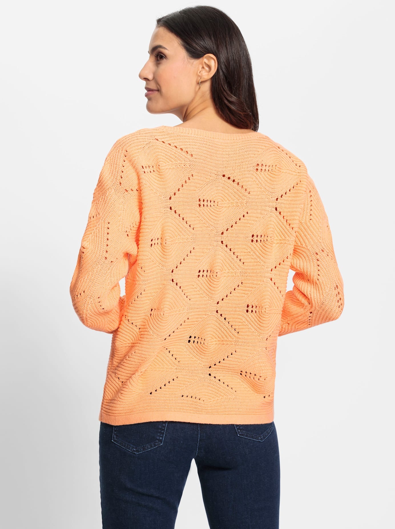 Inspirationen Ajourpullover »Fledermaus-Pullover«