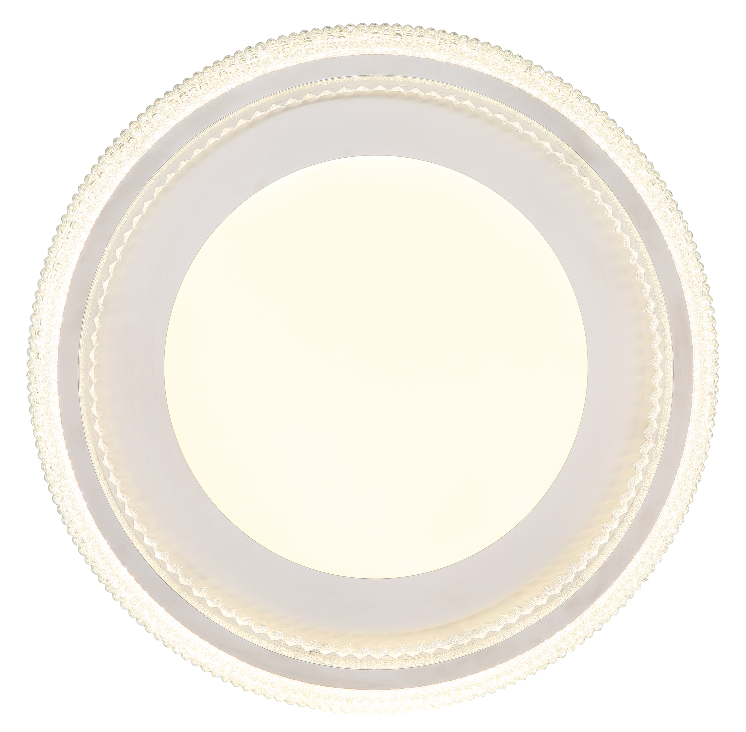 GLOBO LIGHTING LED Deckenleuchte »SHARPER«, Leuchtmittel LED-Modul | LED fest integriert, Deckenlampe/rund/Wohnzimmer/Schlafzimmer/elegant