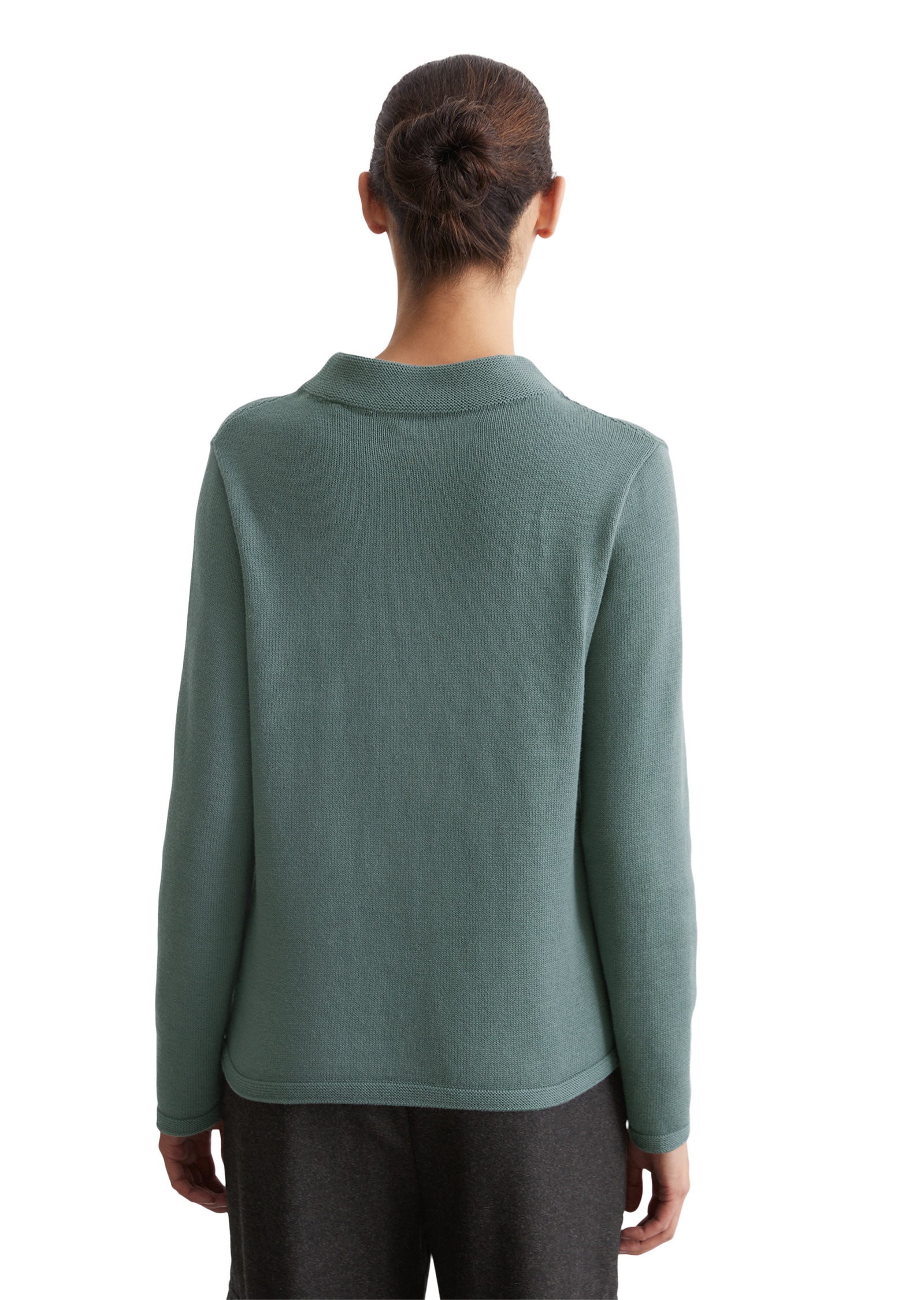 Marc O'Polo Stehkragenpullover »aus Organic Cotton«