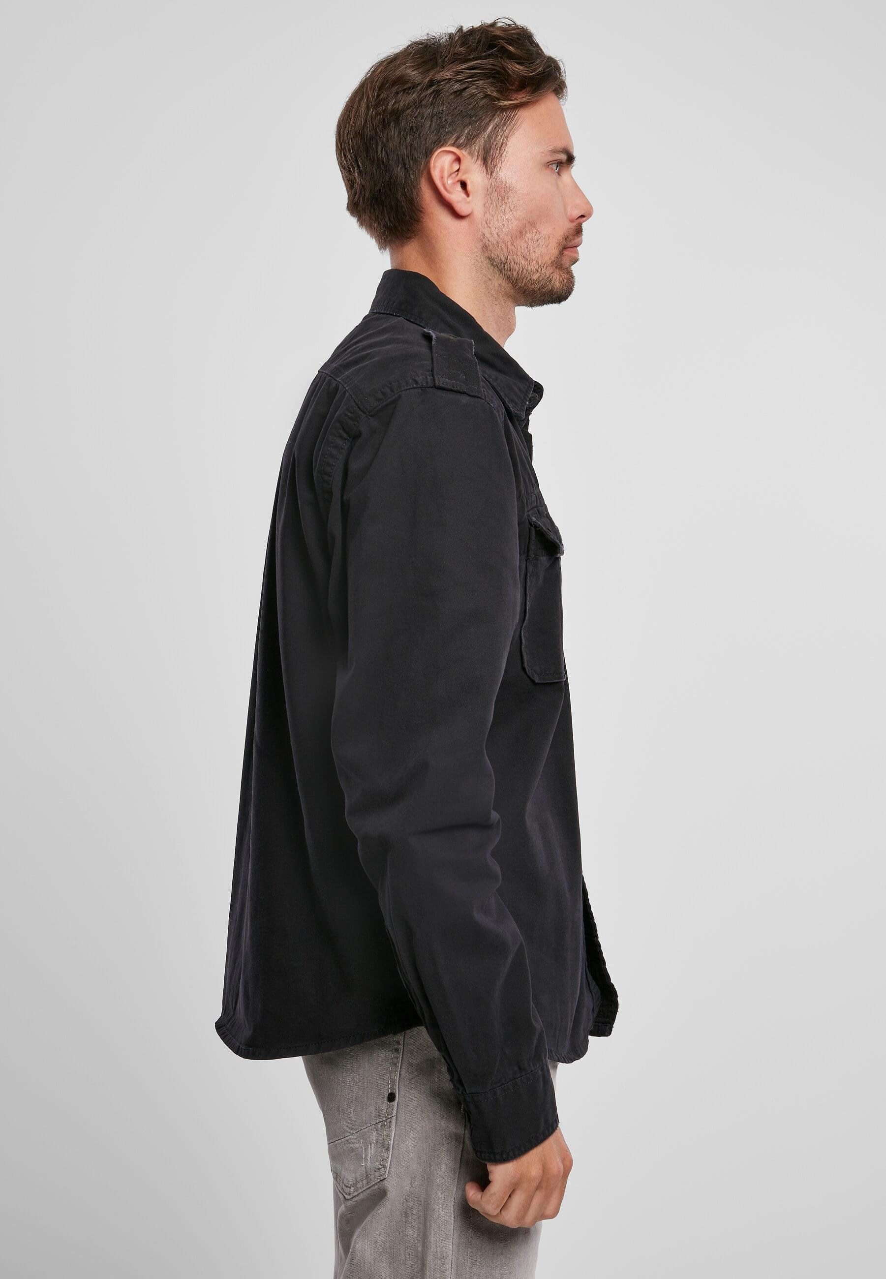 Brandit Langarmhemd »Brandit Herren Vintage Shirt«, (1 tlg.)