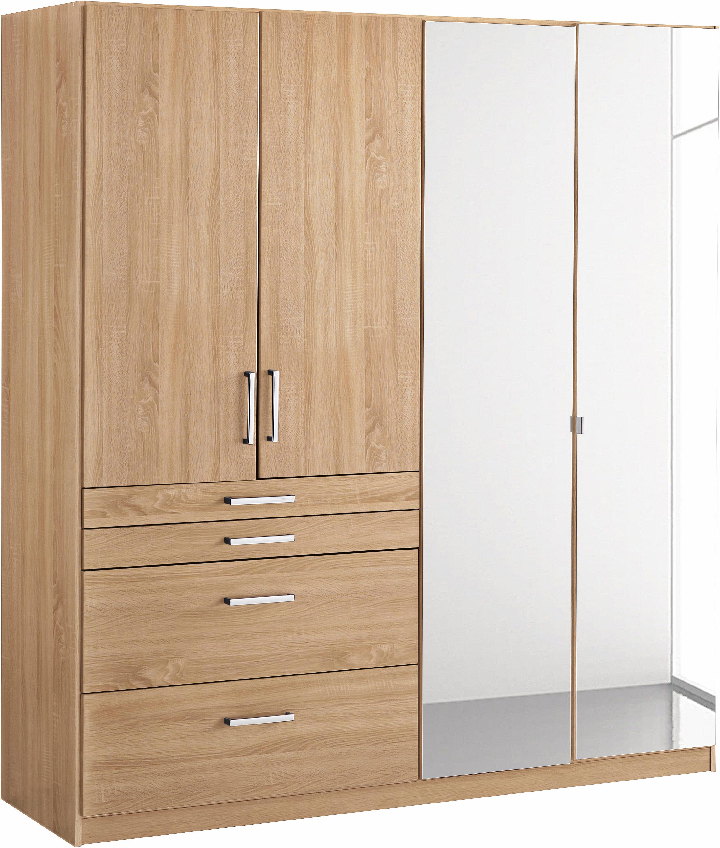 rauch Kleiderschrank "Harburg im Schlafzimmer" Schlafzimmerschrank Schrank Garderobe mit Spiegel