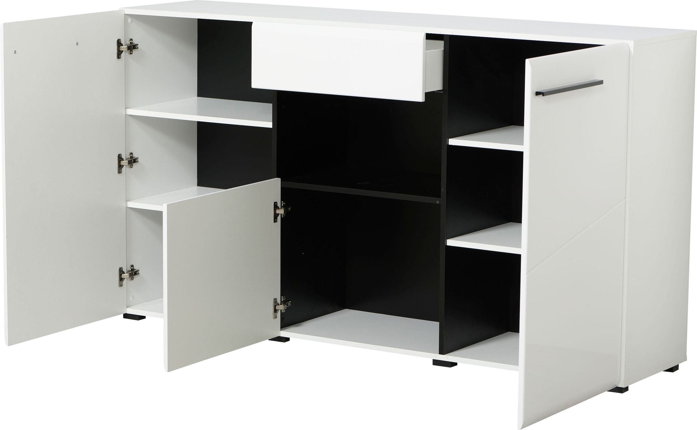 INOSIGN Sideboard »Trentino«, Kommode, Briete ca. 173 cm, Soft-Close-Funktion, Hochglanzfronten