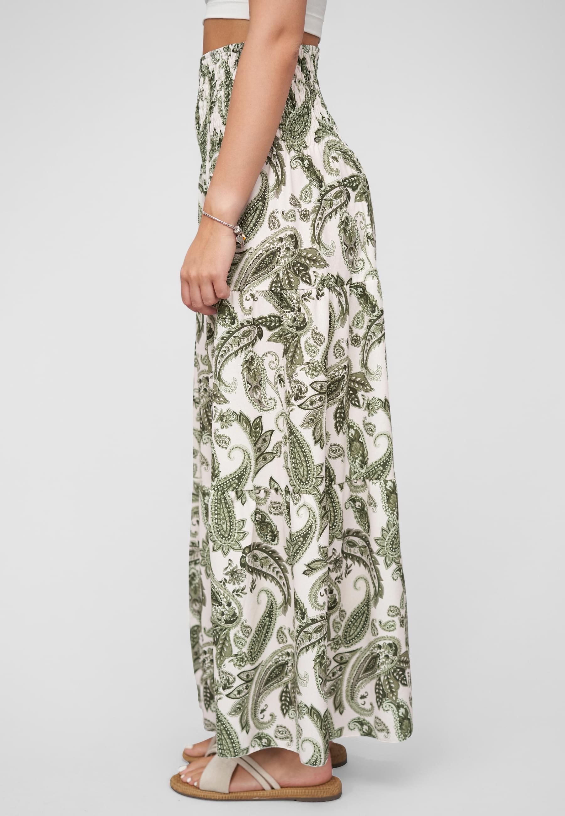 CLOUD 5IVE Sommerrock »CLOUD 5IVE Maxi Skirt with paisley print«, 1 Stk.
