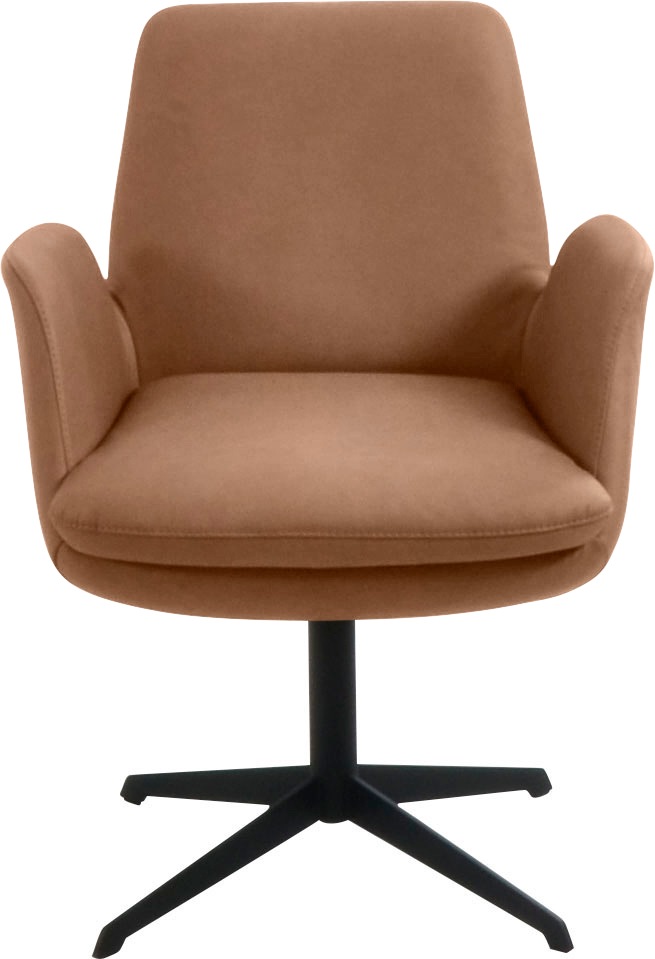 K+W Komfort & Wohnen Drehstuhl "Cube" () Rückholfunktion, Untergestell schw günstig online kaufen