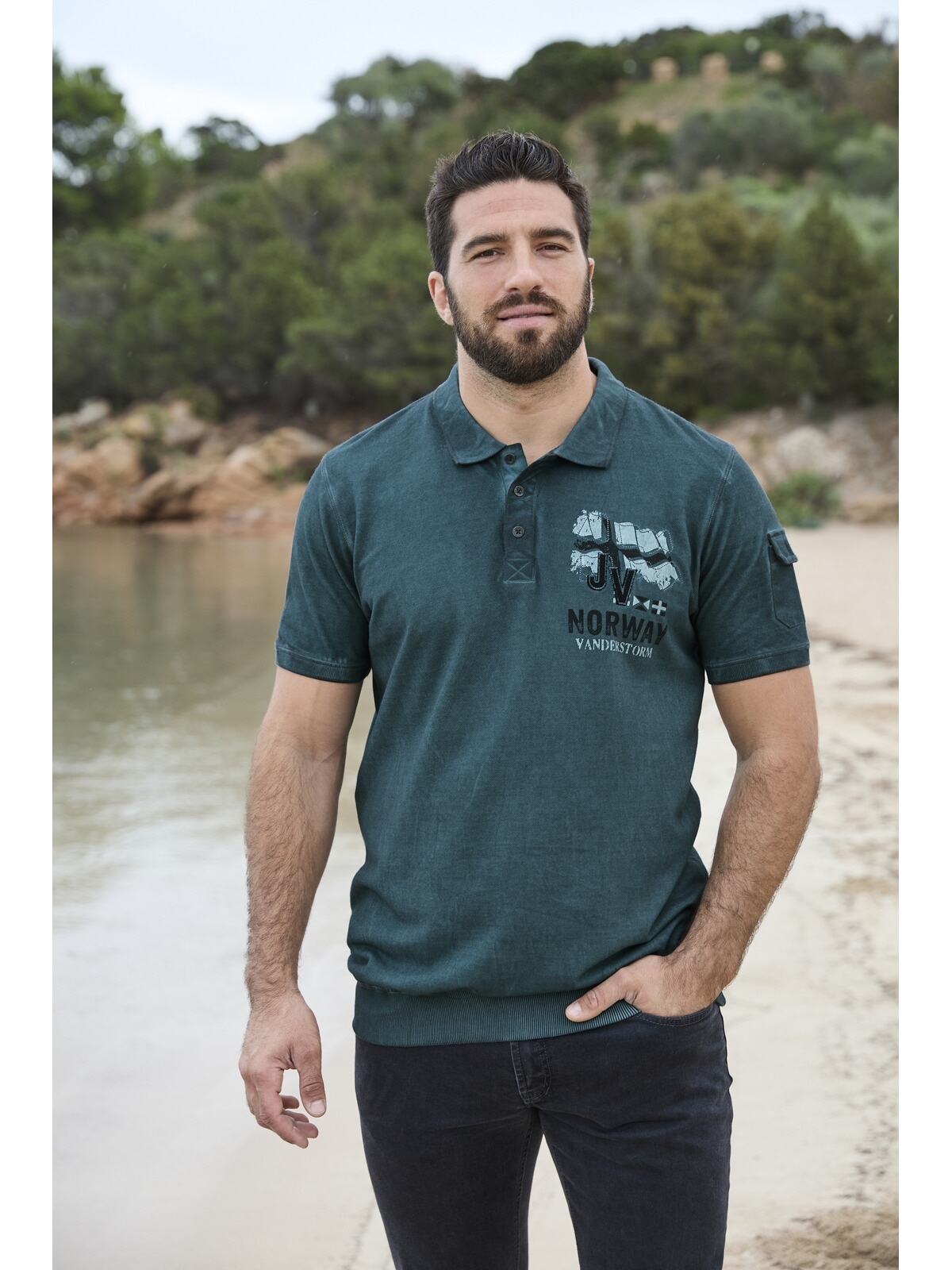Jan Vanderstorm Poloshirt »Poloshirt ALSING«
