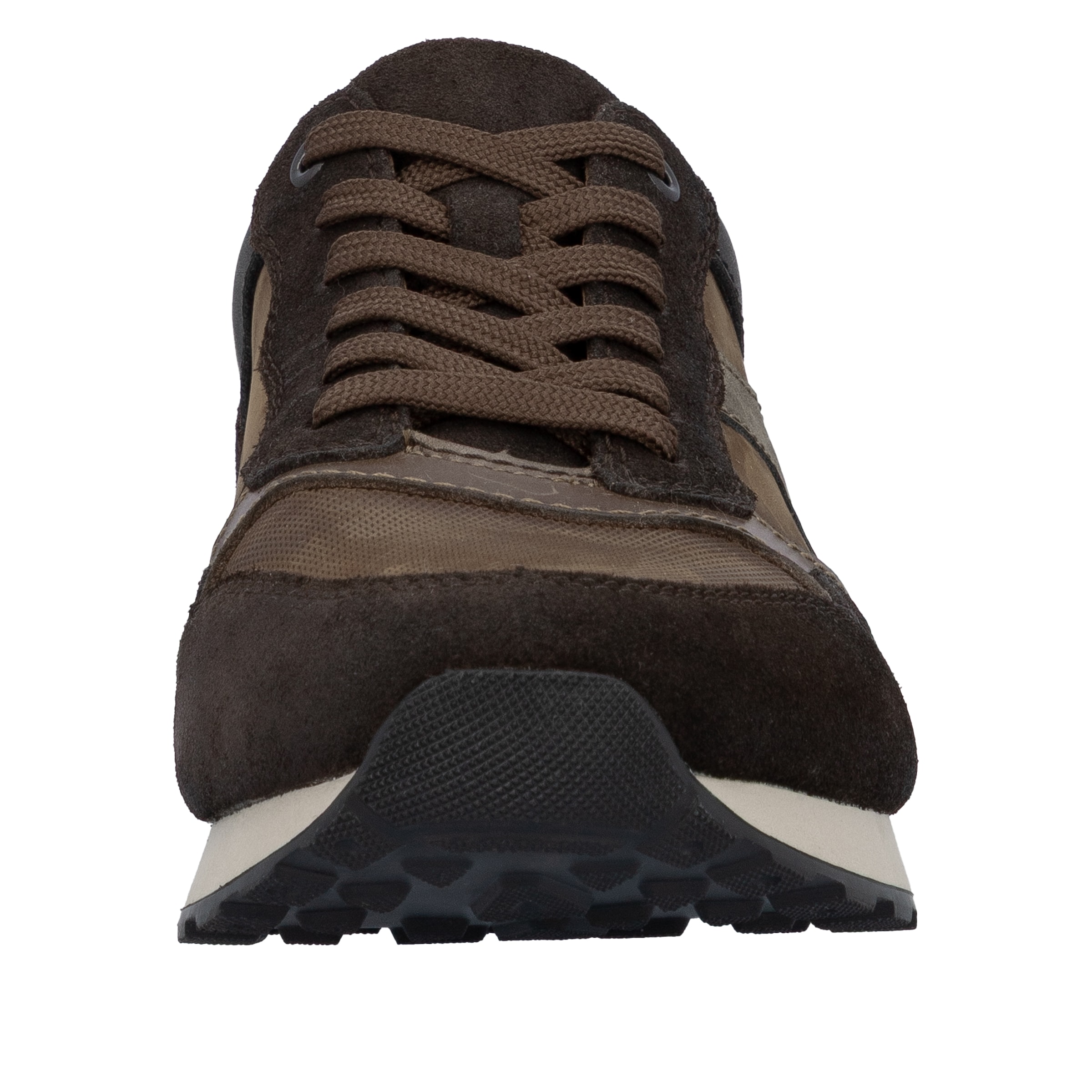 Rieker Sneaker, Halbschuh, Schnürschuh, Freizeitsneaker mit weichem Schaftrand