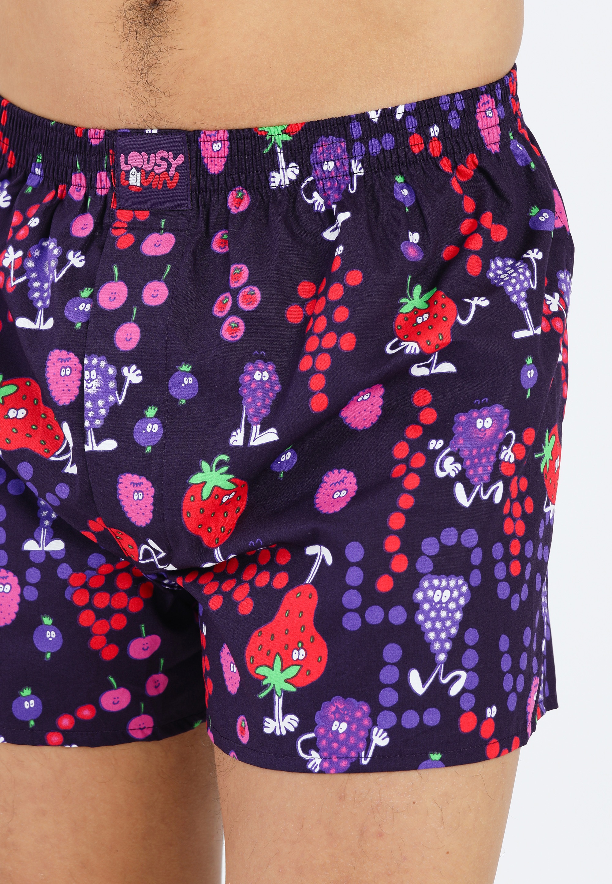 Lousy Livin Boxershorts »Cherry & Berry«, im 2er-Pack mit buntem Design