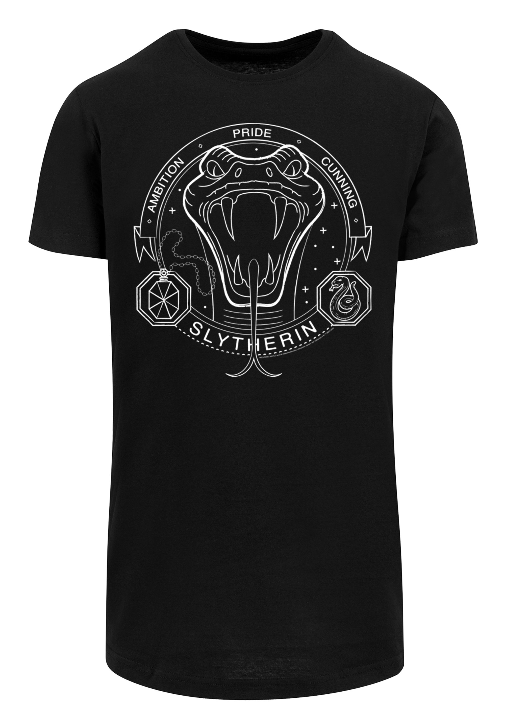 F4NT4STIC T-Shirt »Harry Potter Slytherin Seal«, Print