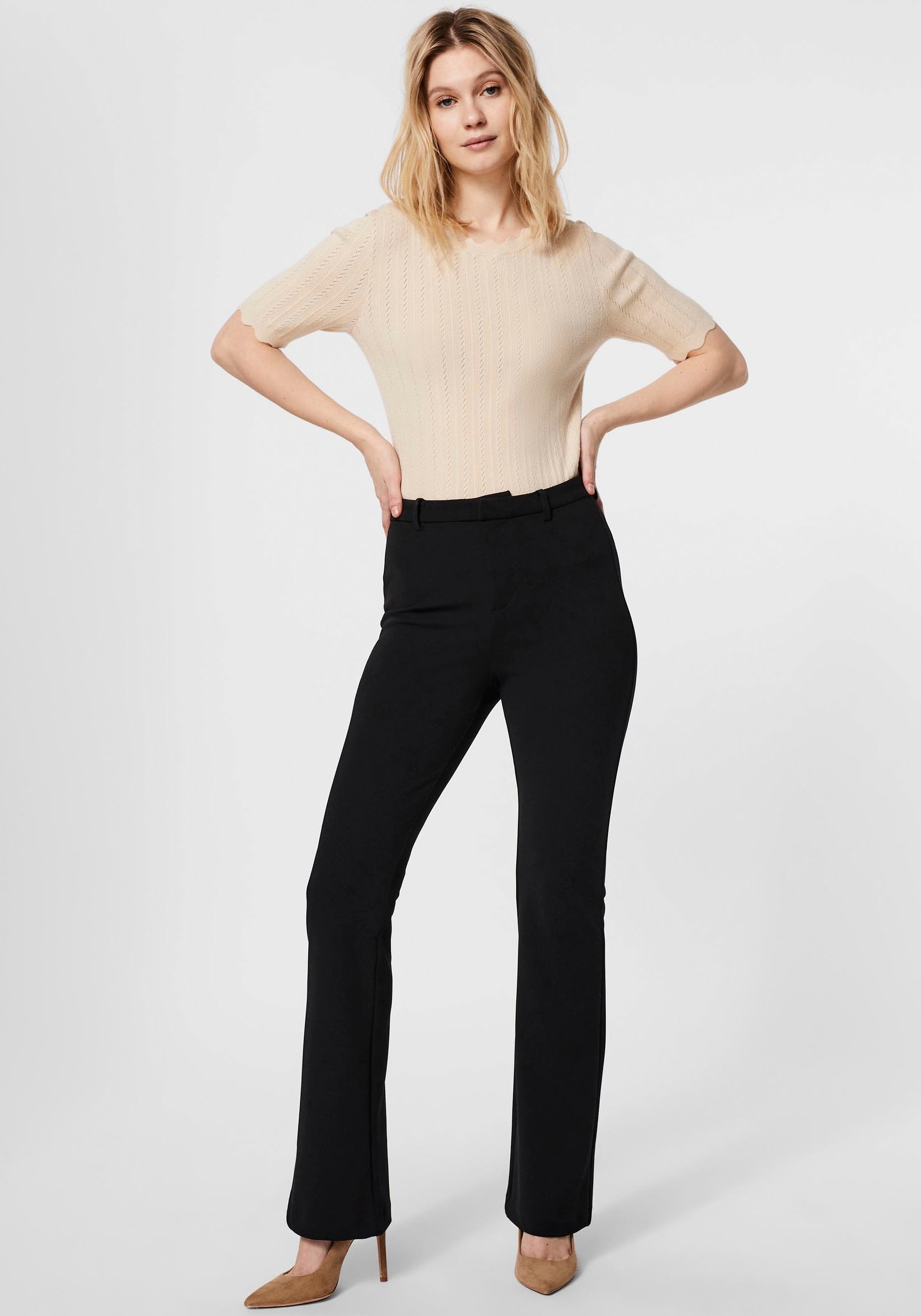 Vero Moda Webhose »VMAMIRA MR FLARED PANT«