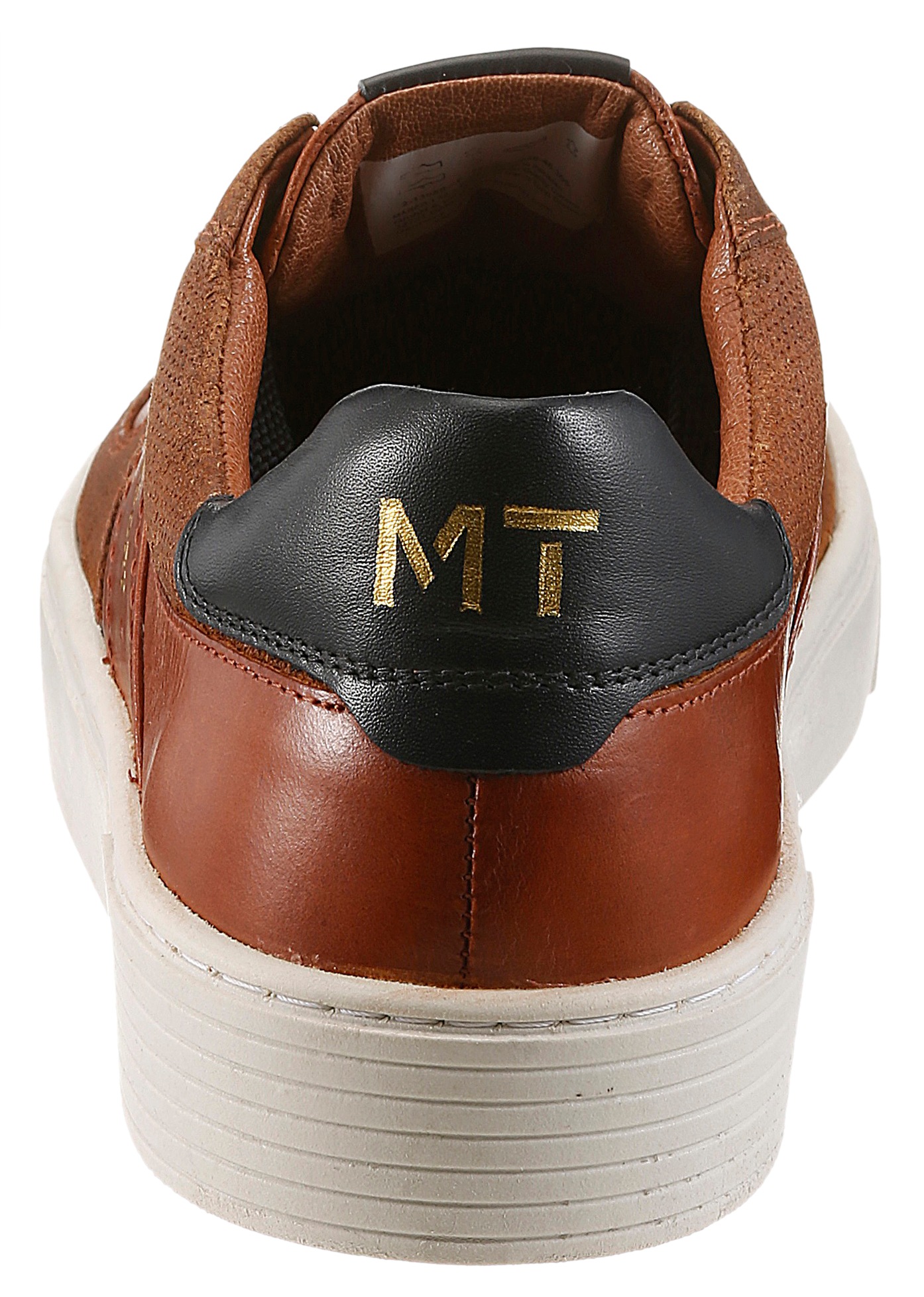 MARCO TOZZI Sneaker, Freizeitschuh, Halbschuh, Schnürschuh mit Kontrastbesa günstig online kaufen