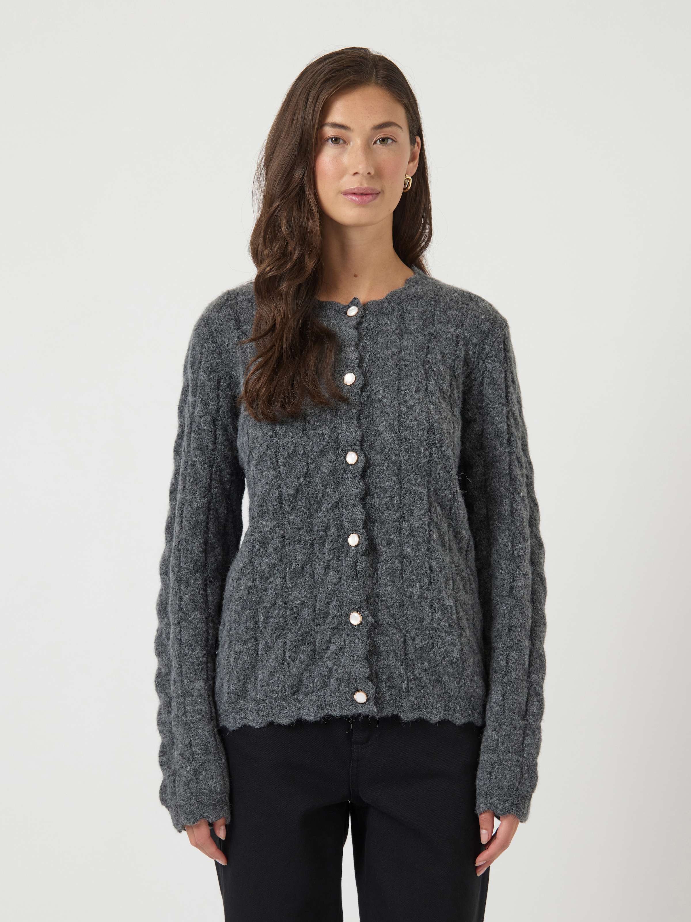 Y.A.S Strickjacke "YASBUBERA LS KNIT CARDIGAN S. NOOS" günstig online kaufen