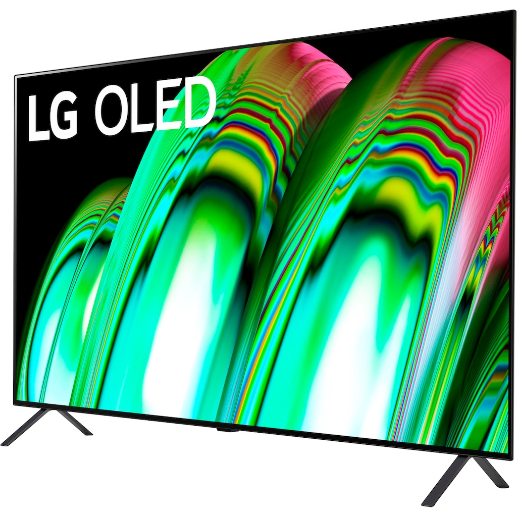 LG OLED-Fernseher »OLED65A29LA«, 164 cm/65 Zoll, 4K Ultra HD, Smart-TV, α7 Gen5 4K AI-Prozessor, selbstleuchtende Pixel, perfektes Schwarz, Sprachassistenten