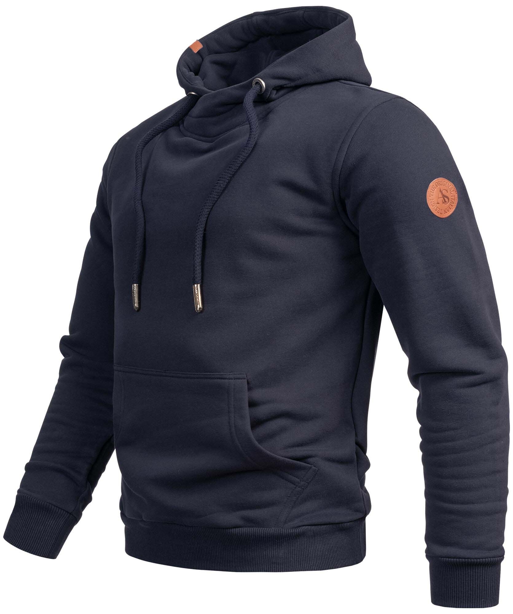 Alessandro Salvarini Kapuzenpullover »ASRemii«, Hoodie mit Kapuze