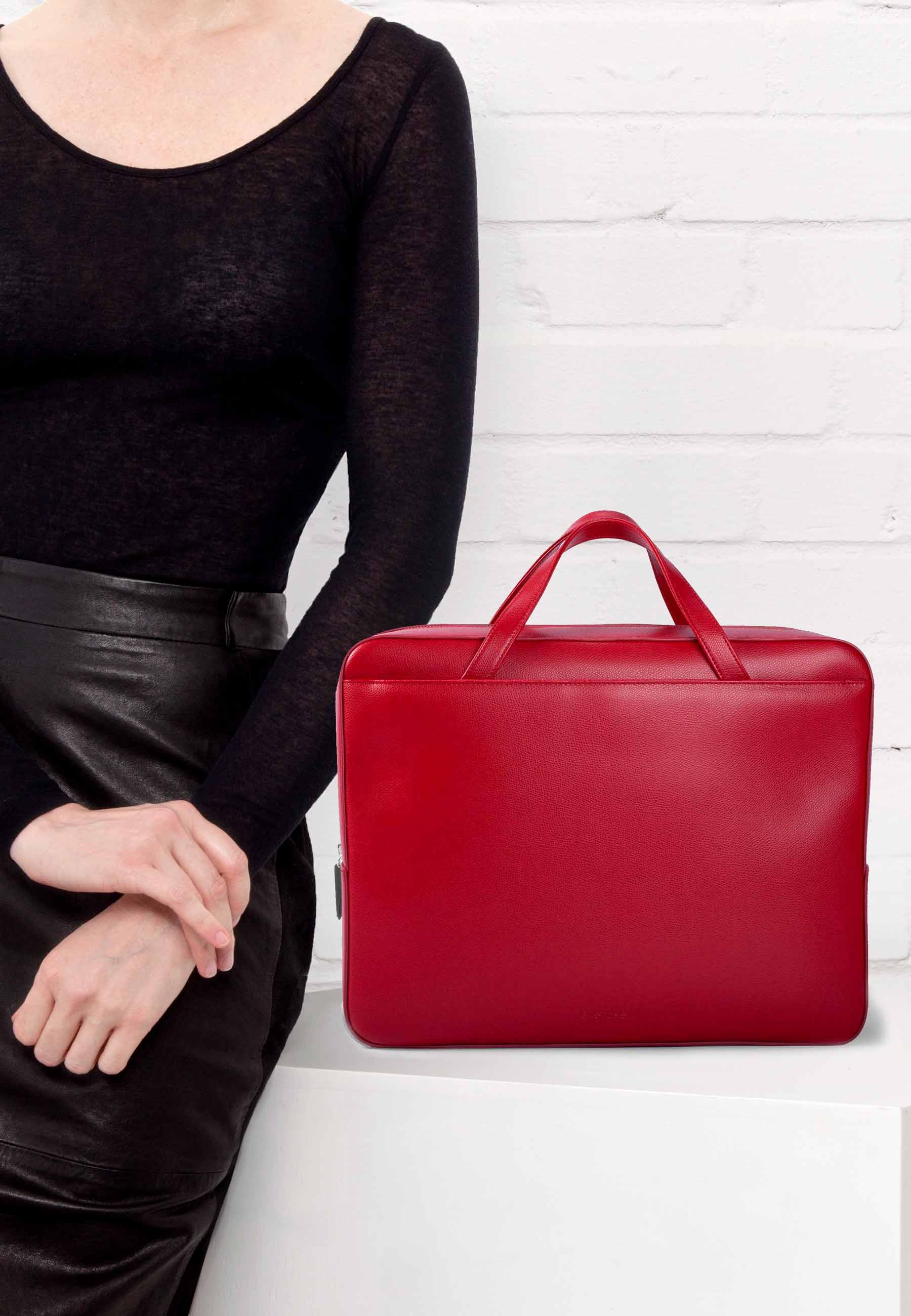 GRETCHEN Laptoptasche »Crocus Laptop Bag«, aus italienischem Rindsleder