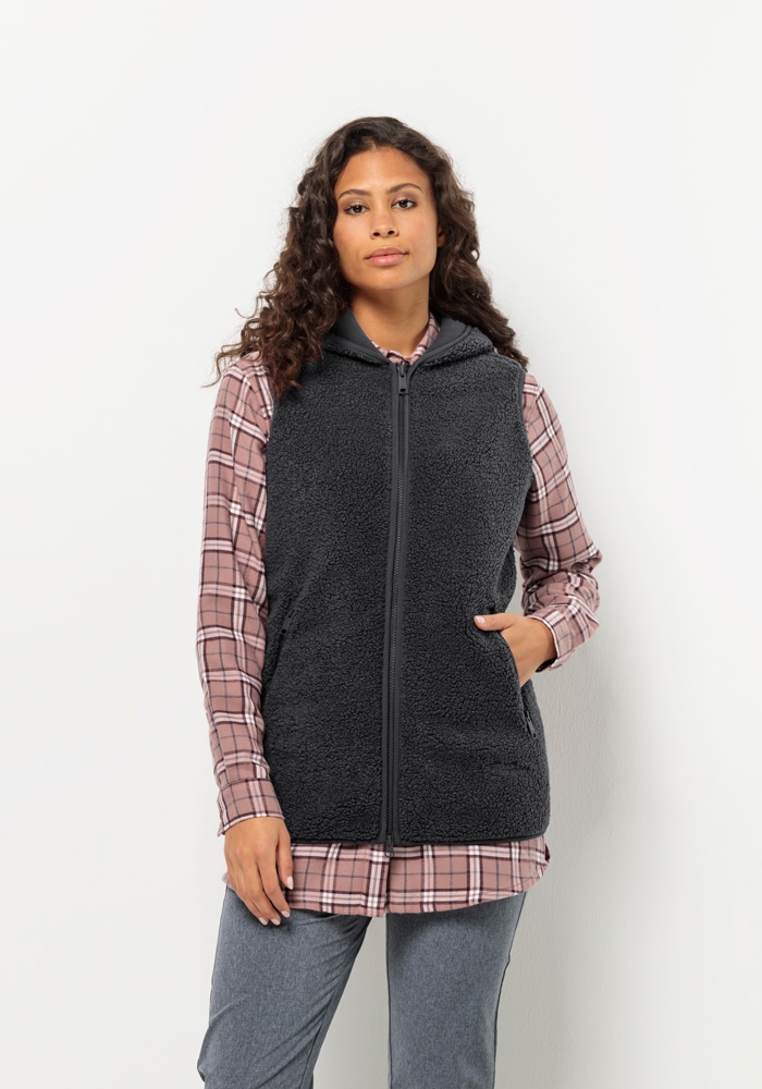 Jack Wolfskin Fleeceweste "HIGH CURL LONG VEST W"